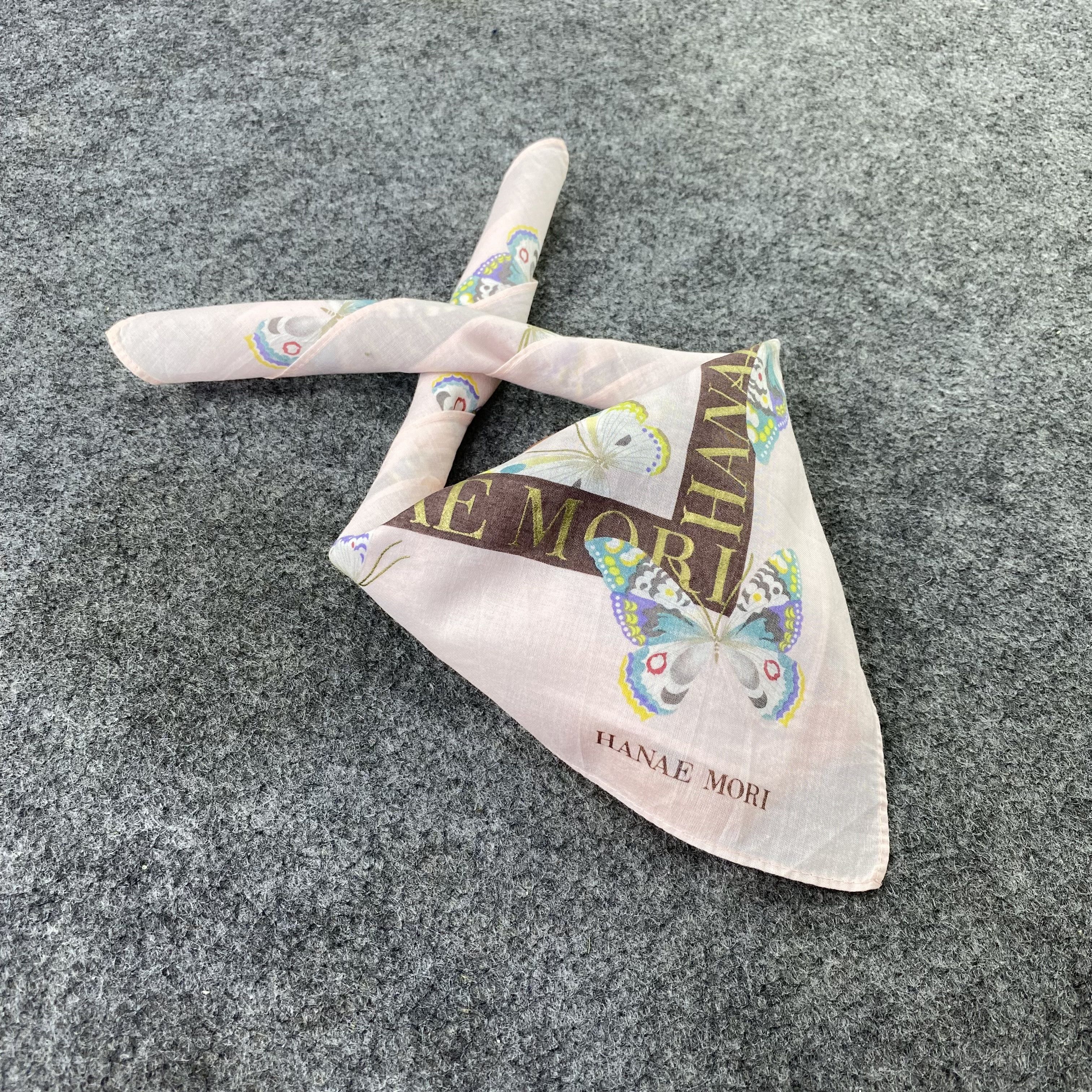 Hanae Mori Hanae Mori Handkerchief / Bandana / Neckerchief-B1101 Size ONE SIZE - 1 Thumbnail