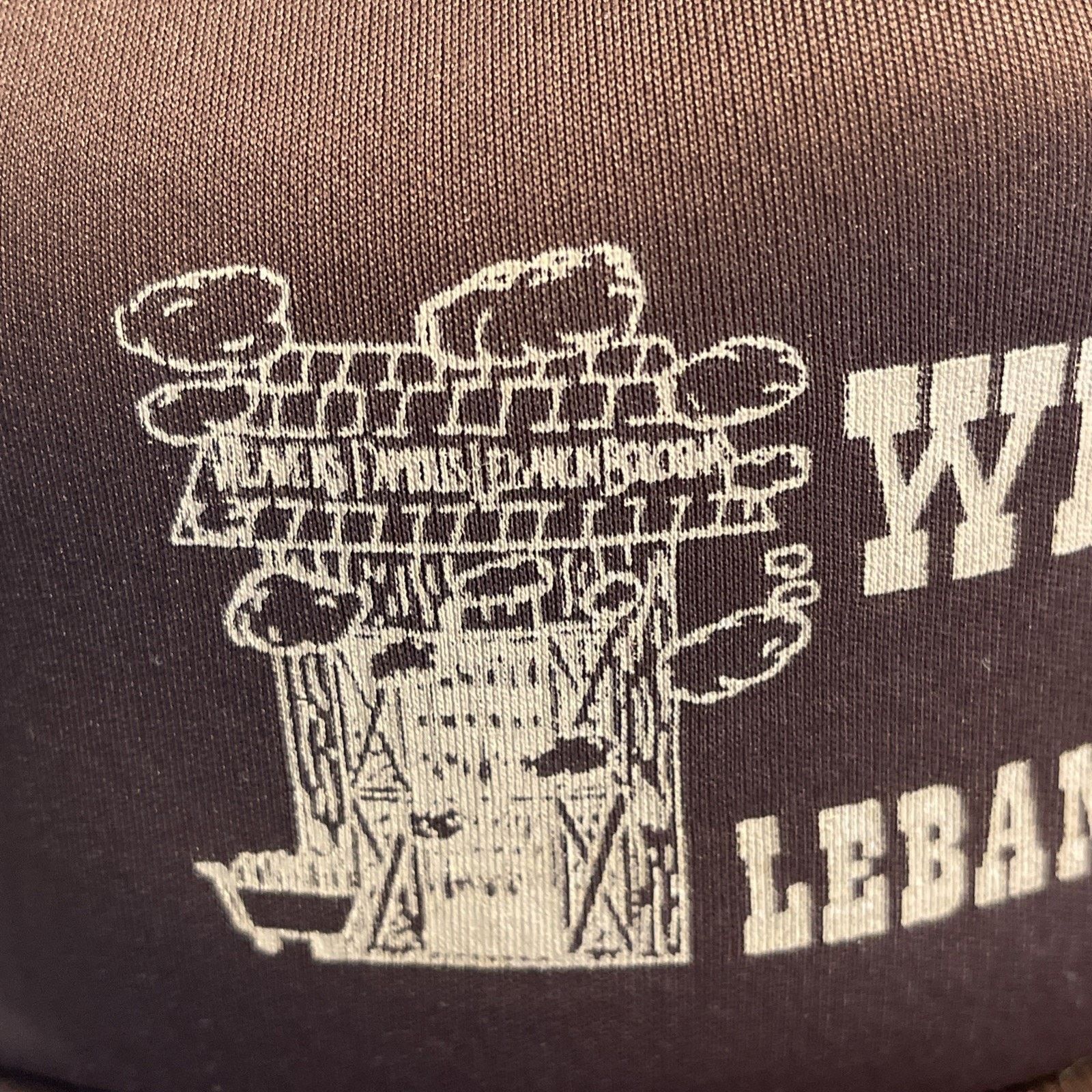 Vintage Vtg Lebanon Bologna Snapback Weavers advert Trucker Hat New Size ONE SIZE - 3 Thumbnail