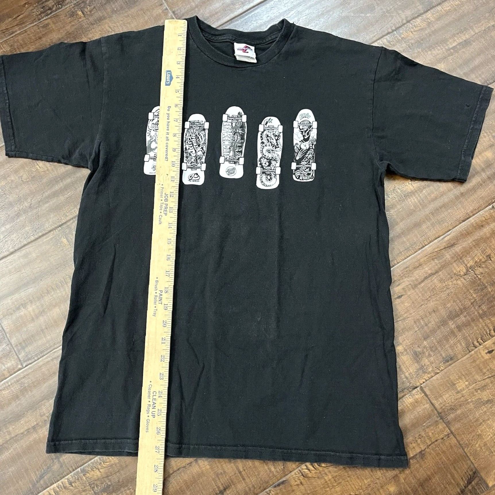 Vintage VINTAGE Santa Cruz Jeff Kendall Skateboard T-Shirt Medium Blue 90s Mens Size US M / EU 48-50 / 2 - 5 Thumbnail