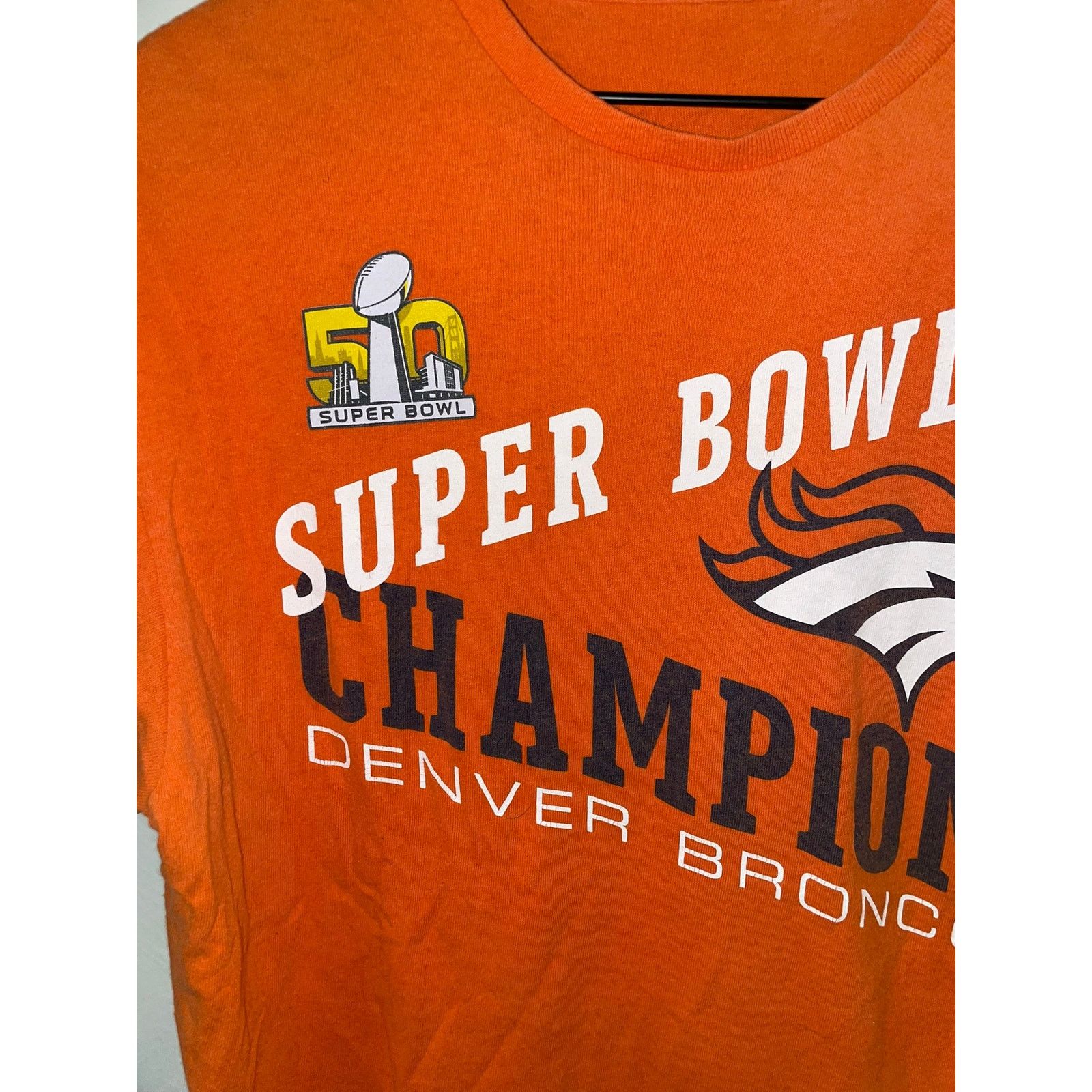 NFL NFL Denver Broncos Super Bowl 50 Champs Roster Shirt M Size US M / EU 48-50 / 2 - 2 Thumbnail