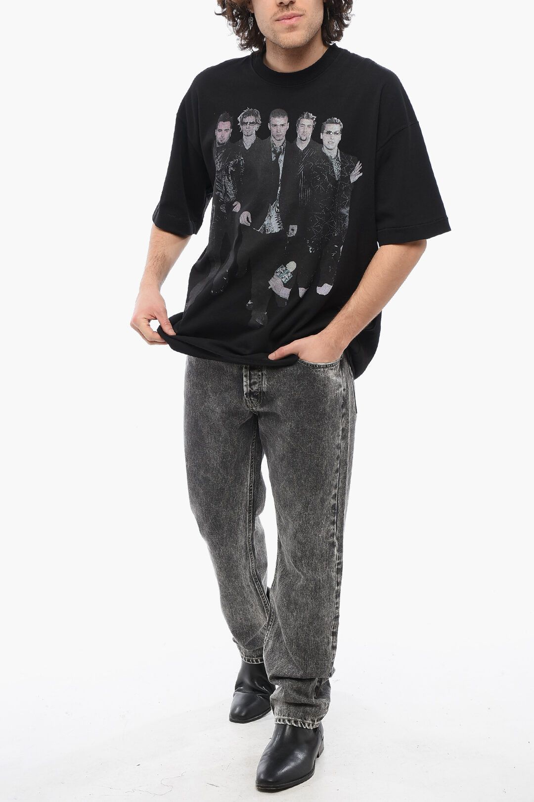 1989 STUDIO og1mm0725 Crewneck T-Shirt in Black Size US XXL / EU 58 / 5 - 4 Thumbnail