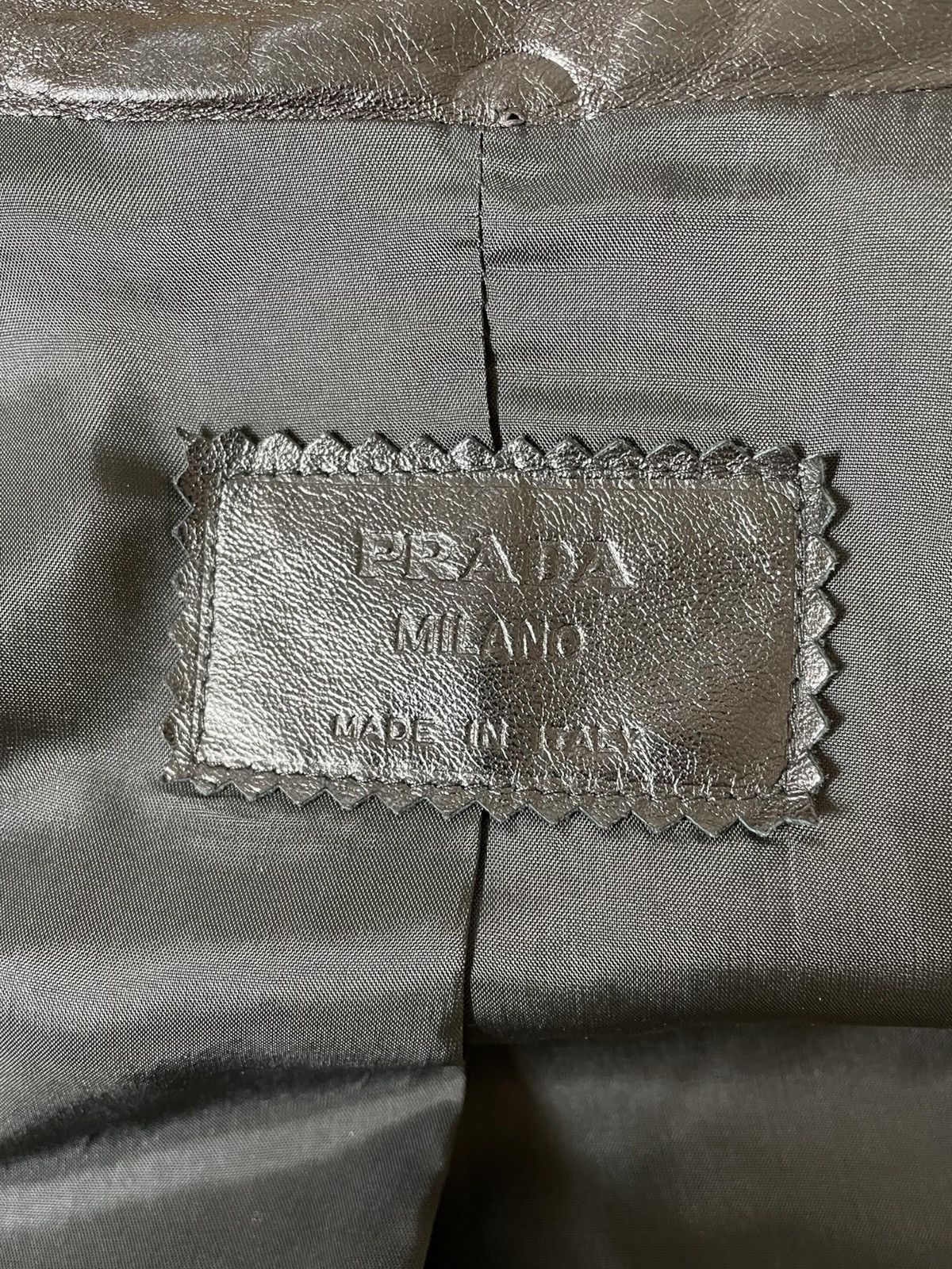Prada Prada nappa jacket with zip, 48. Size US M / EU 48-50 / 2 - 7 Thumbnail