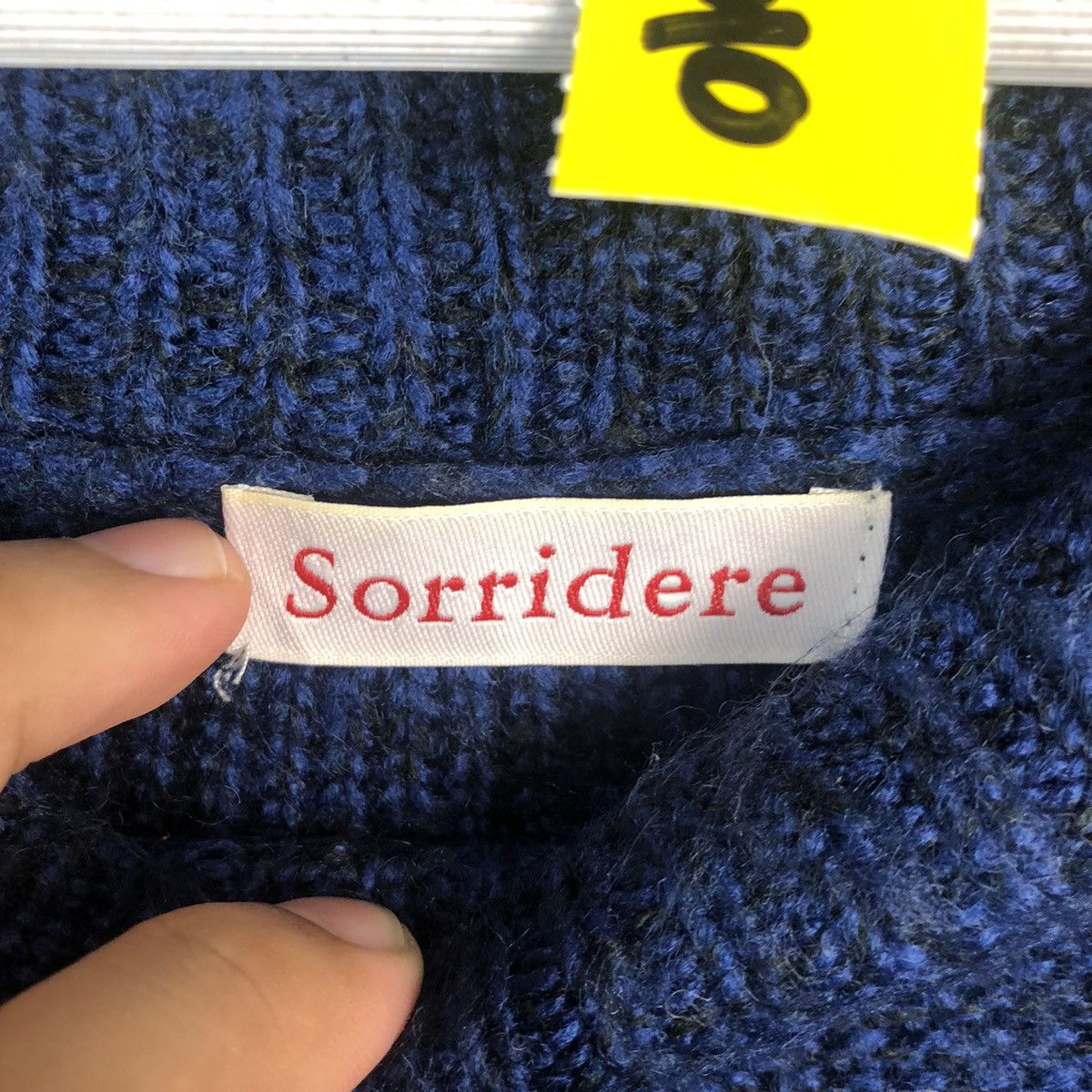 Homespun Knitwear Sorridere Dark Blue Knitwear #A2010 Size L / US 10 / IT 46 - 10 Thumbnail