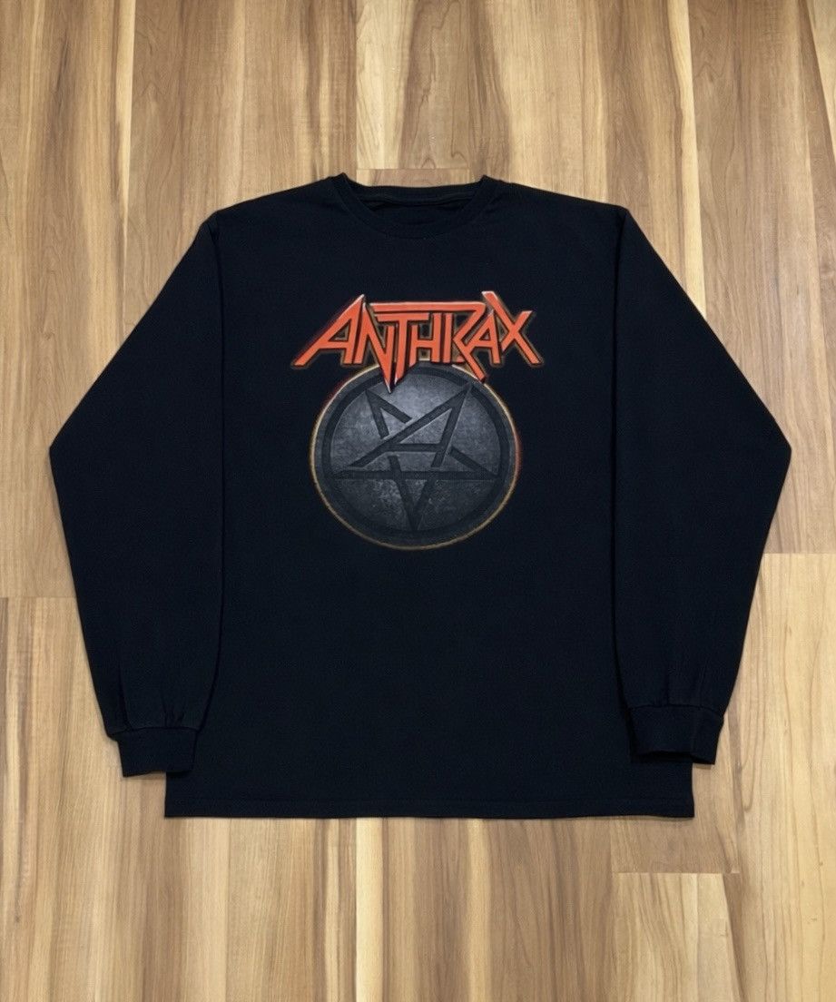 Band Tees Y2K Anthrax Long Sleeve Band Tee Size US L / EU 52-54 / 3 - 1 Thumbnail