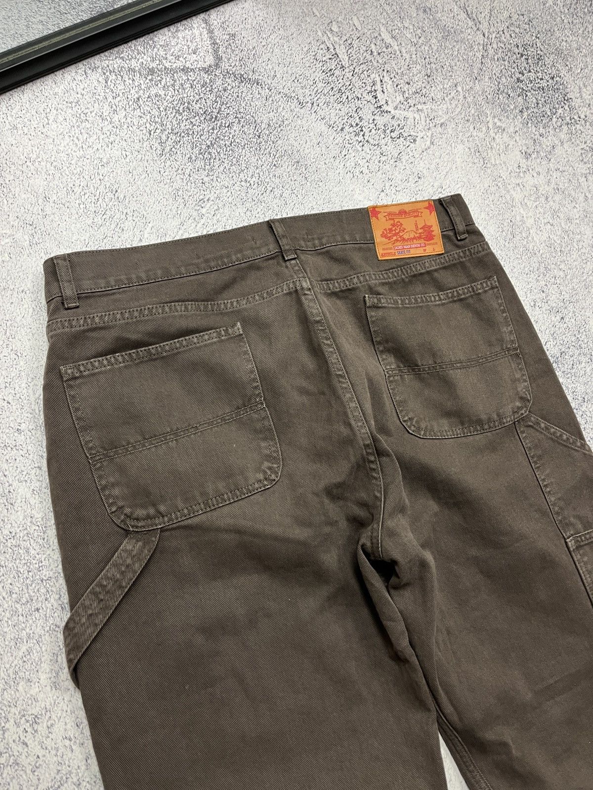 Jaded London Jaded London Skate Fit Double Knee Y2k Denim Jeans Brown Size US 34 / EU 50 - 16 Thumbnail