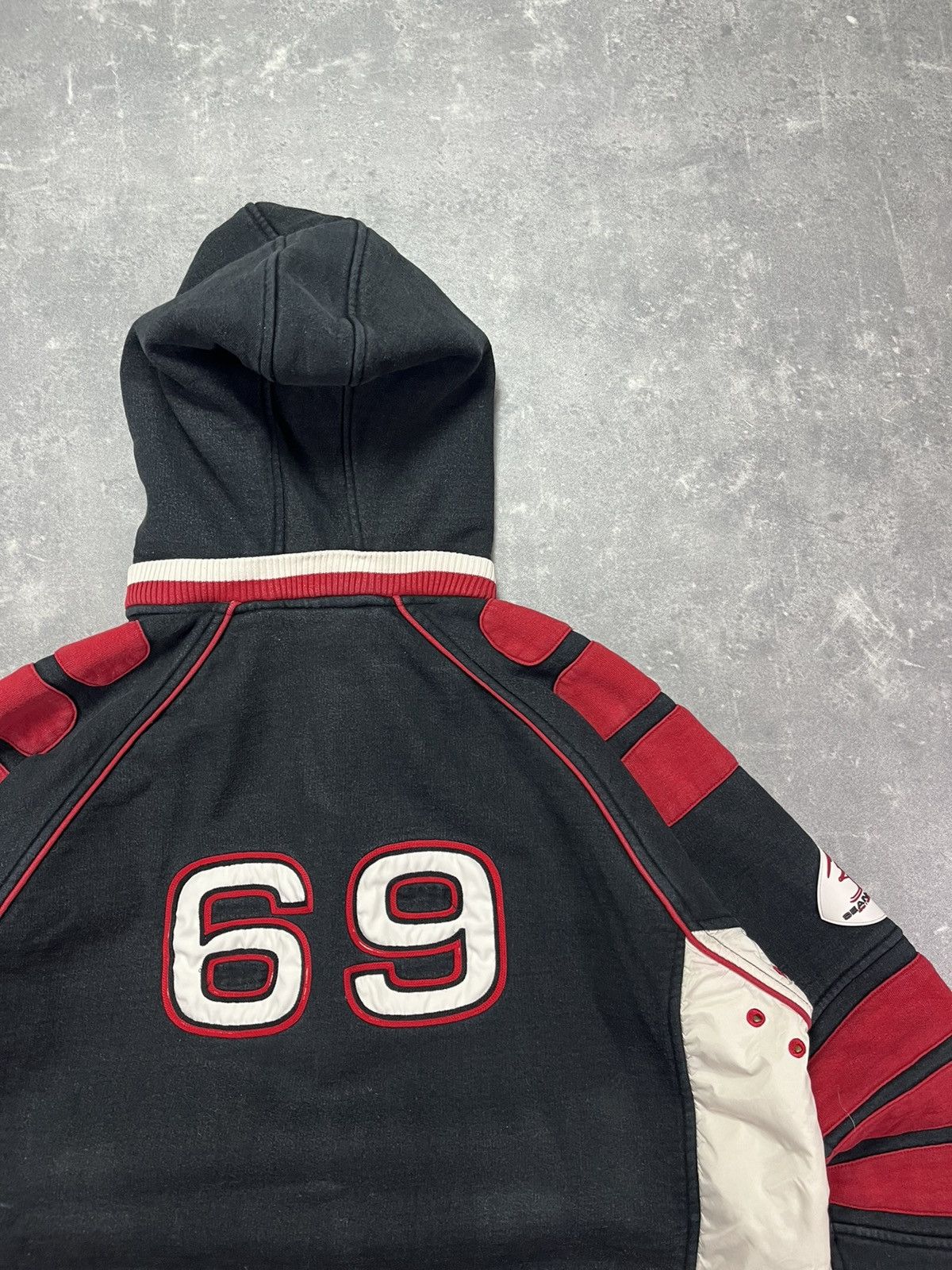 Sean John Sean John Ski Line Heavy Big Logo Zip Hoodie Jacket XL Size US XL / EU 56 / 4 - 16 Thumbnail