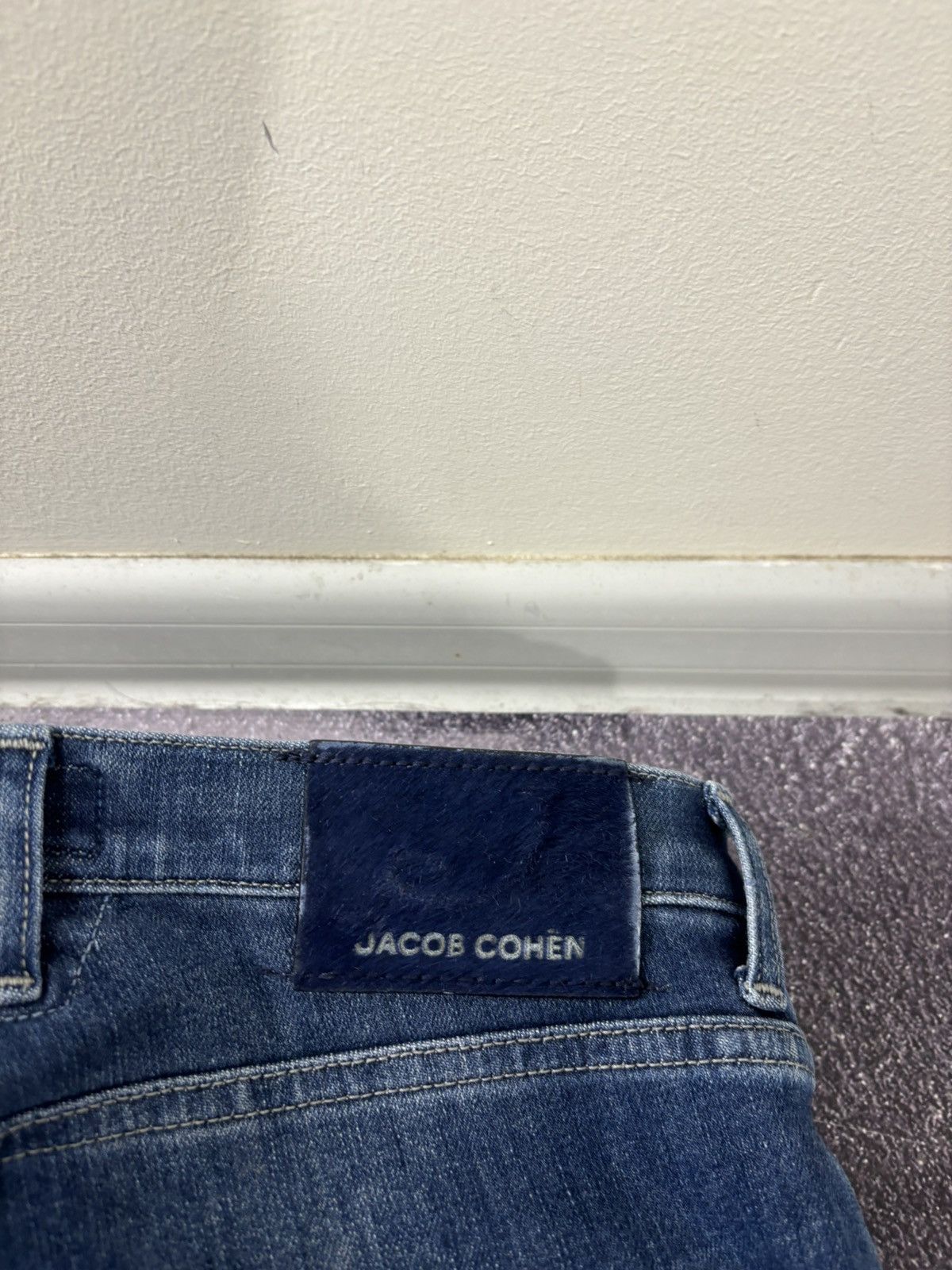 Jacob Cohen Jacob Cohen Women’s Italian Premium Blue Tapered Denim Jeans Size 25" / US 0 / IT 36 - 16 Thumbnail