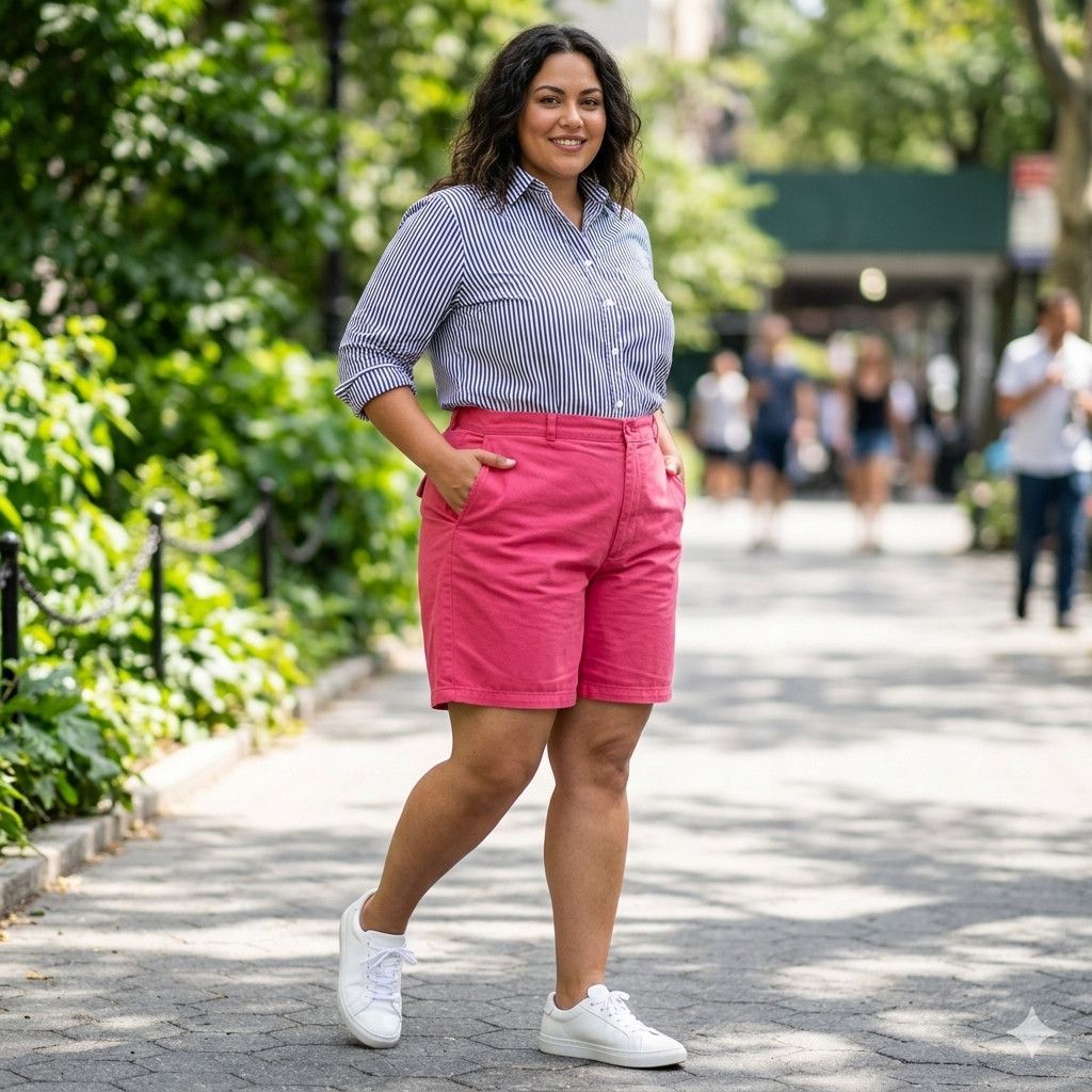 Levi's Levi's Size 16/XL Shorts Premium High-Rise Chino 5 Pockets Size 38" / US 16 / IT 52 - 3 Thumbnail