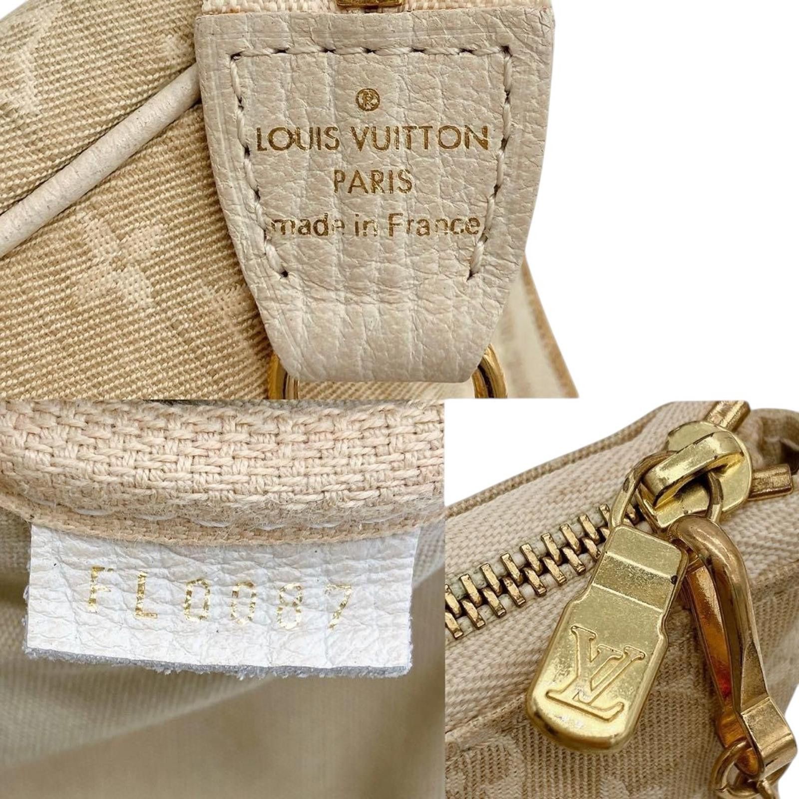 Louis Vuitton Louis Vuitton - Beige Monogram Mini Pochette Accessoires Bag Size ONE SIZE - 8 Thumbnail