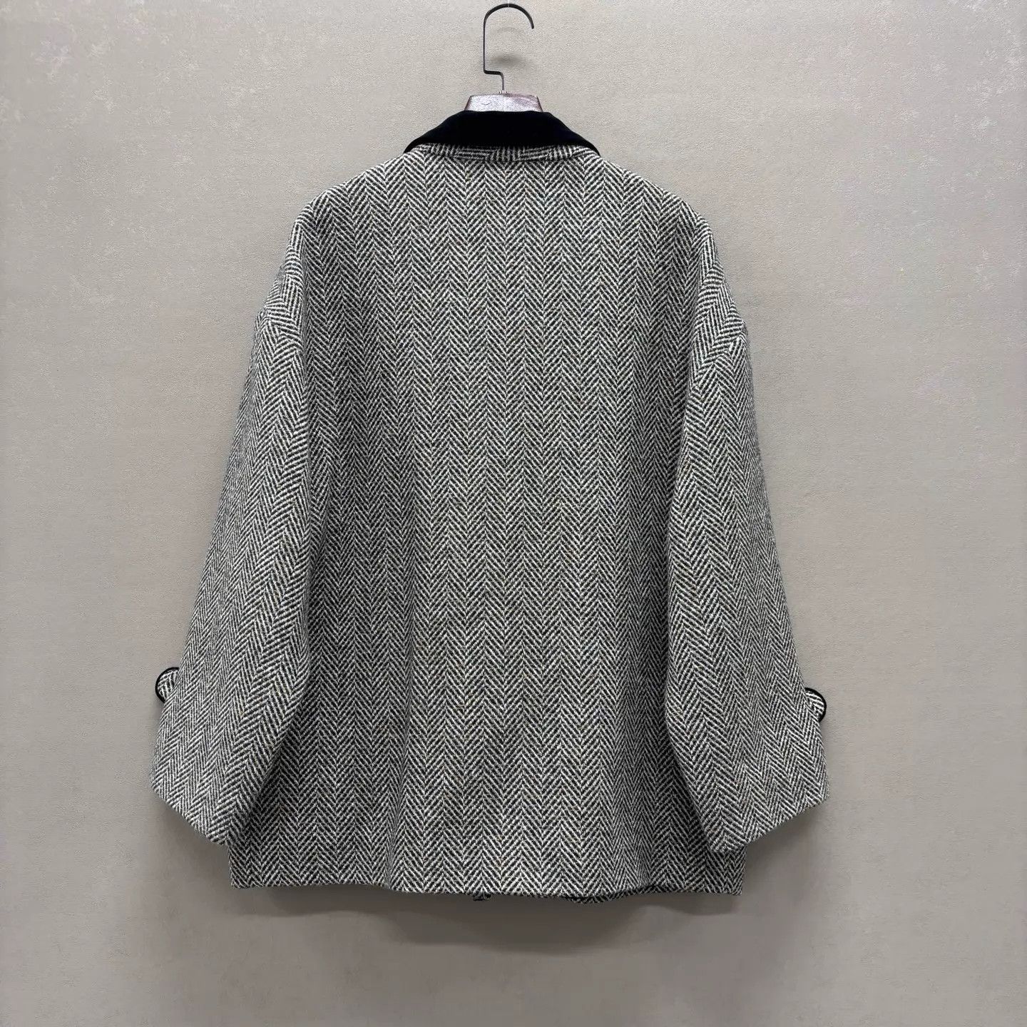 Gucci Gucci herringbone wool overcoat 99 new 40 ys001779 Size S / US 4 / IT 40 - 2 Thumbnail