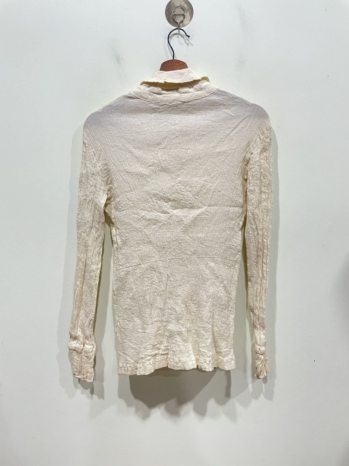 Tsumori Chisato Tsumori Chisato pleated crepe blouse Size M / US 6-8 / IT 42-44 - 2 Thumbnail