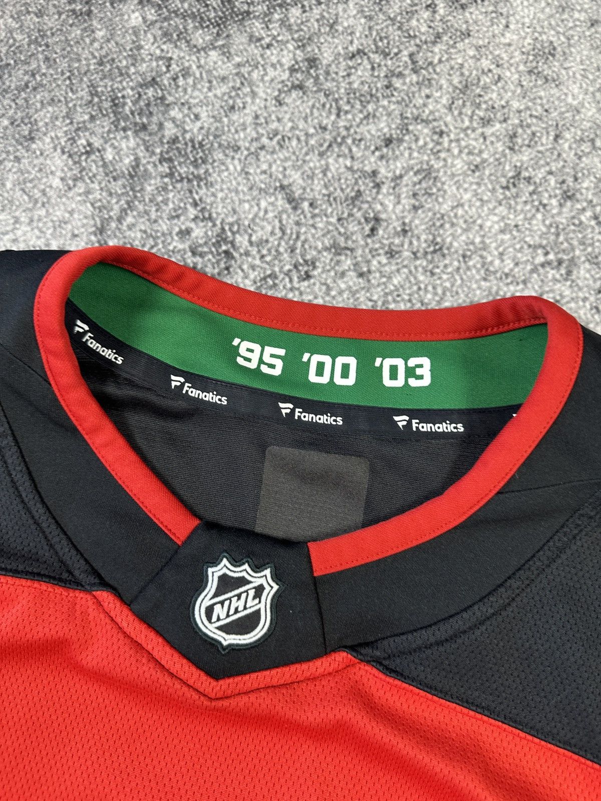 NHL New Jersey Devils Fanatics Hockey Jersey NHL L Usa Sport Size US L / EU 52-54 / 3 - 4 Thumbnail