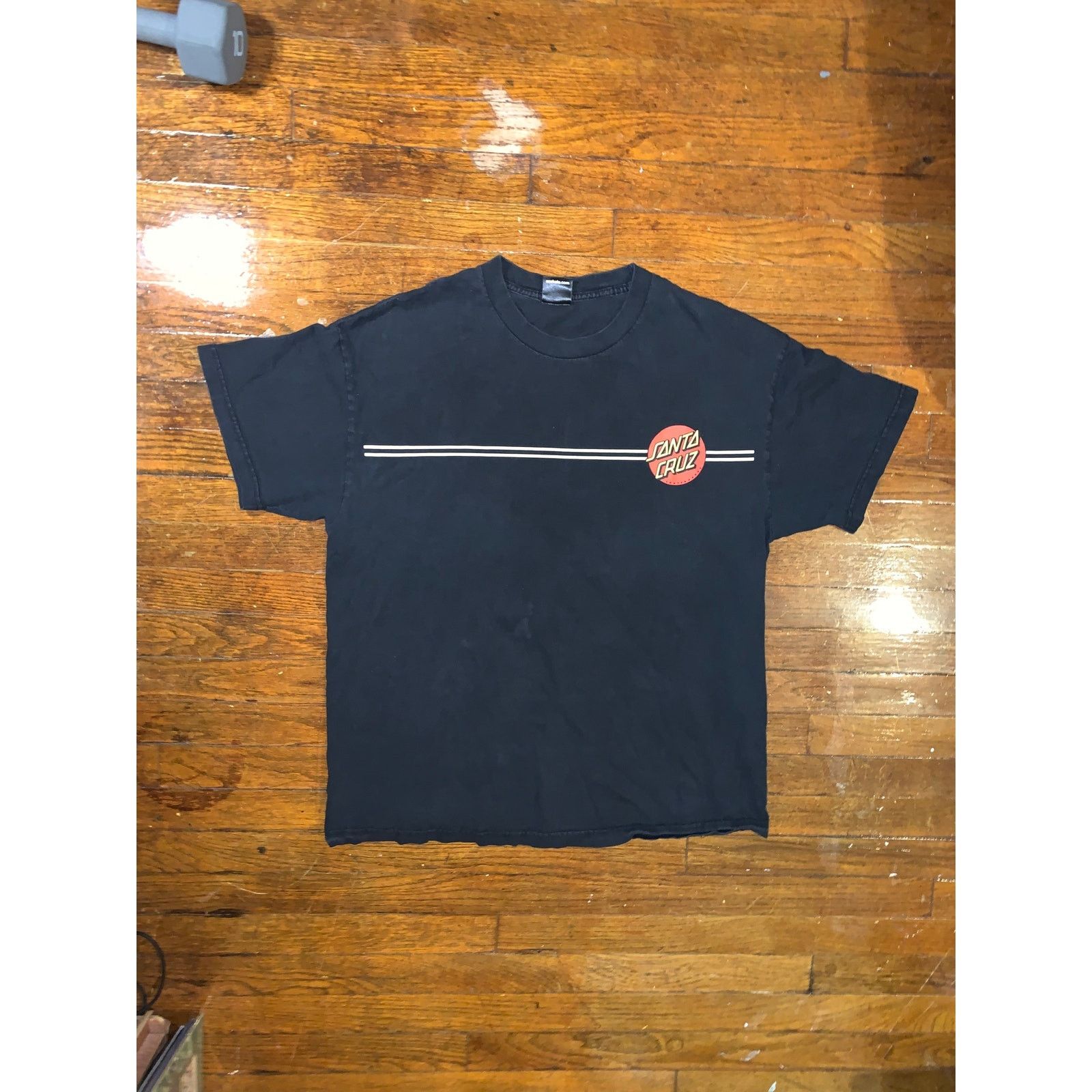 Santa Cruz Skateboards Santa Cruz Skateboards Classic Dot T Shirt Black XL Size US XL / EU 56 / 4 - 1 Thumbnail
