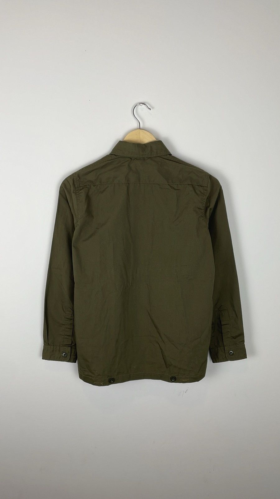 Japanese Brand Johnbull Military Pocket Shirt – Olive Size US S / EU 44-46 / 1 - 2 Thumbnail
