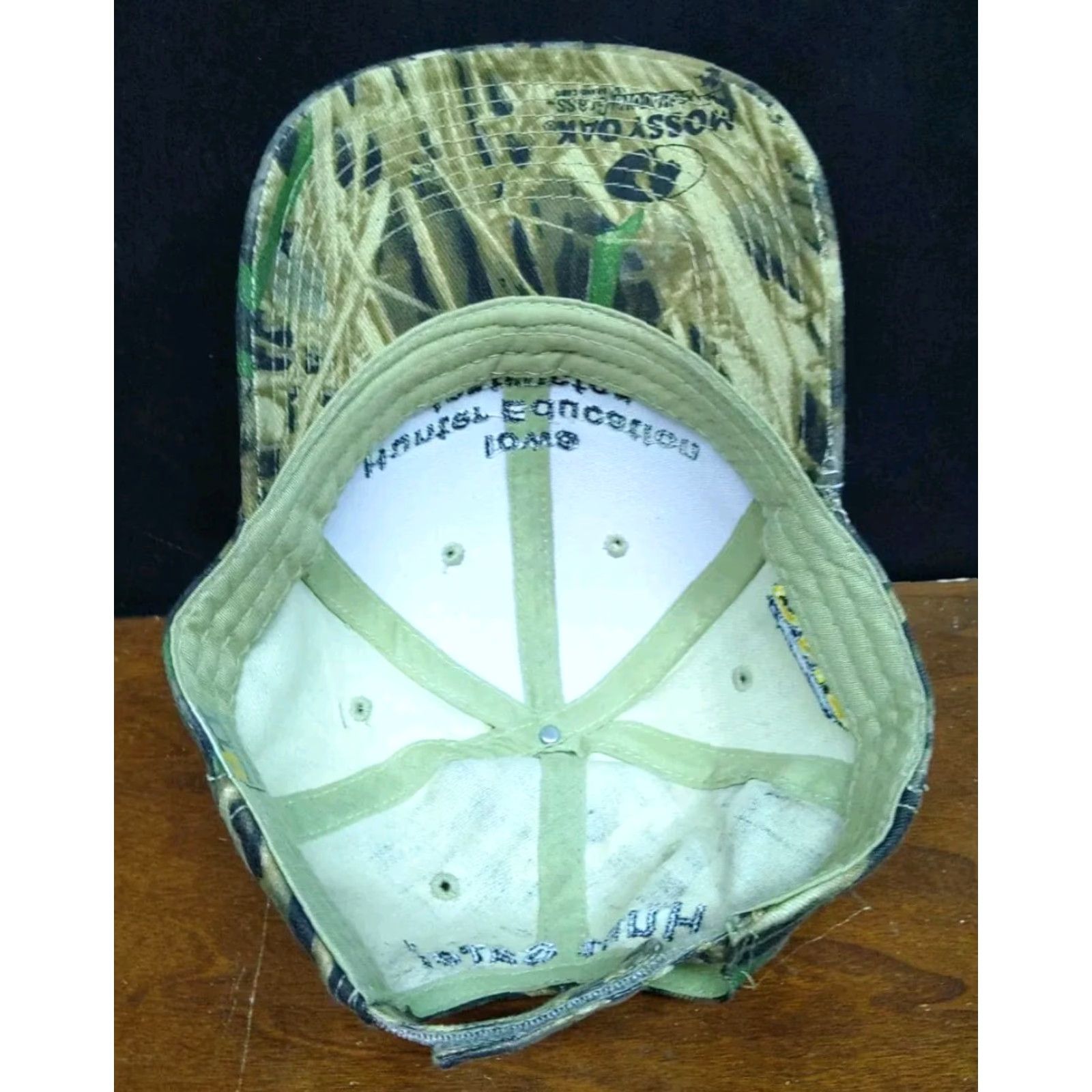 Vintage VINTAGE Head To Toe Iowa Baseball Cap Hat Camouflage Mossy Oak Adjustable Men Size ONE SIZE - 7 Thumbnail