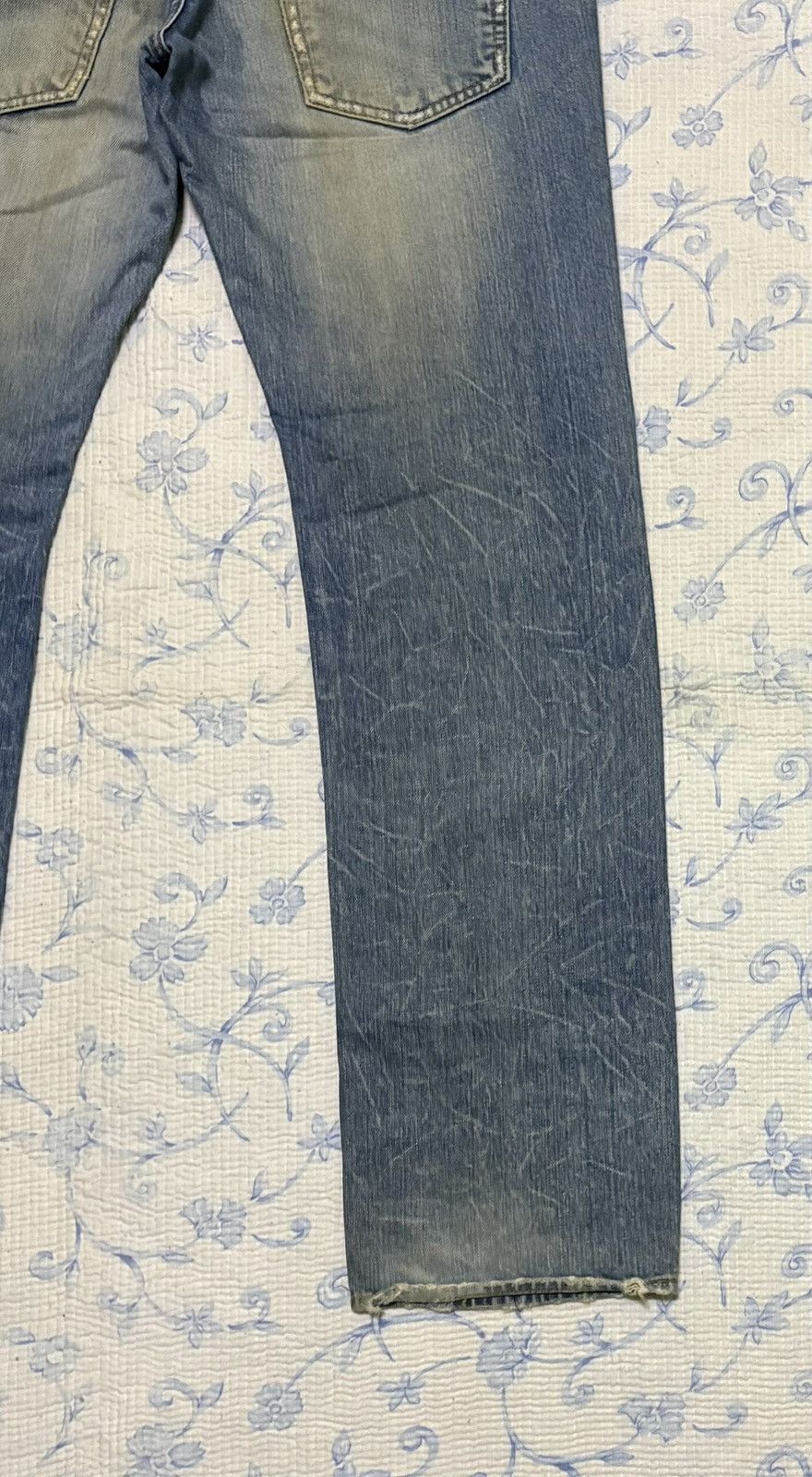 Japanese Brand Japanese Antgauge Double Waist Jeans Streetwear Denim Size US 31 - 14 Thumbnail