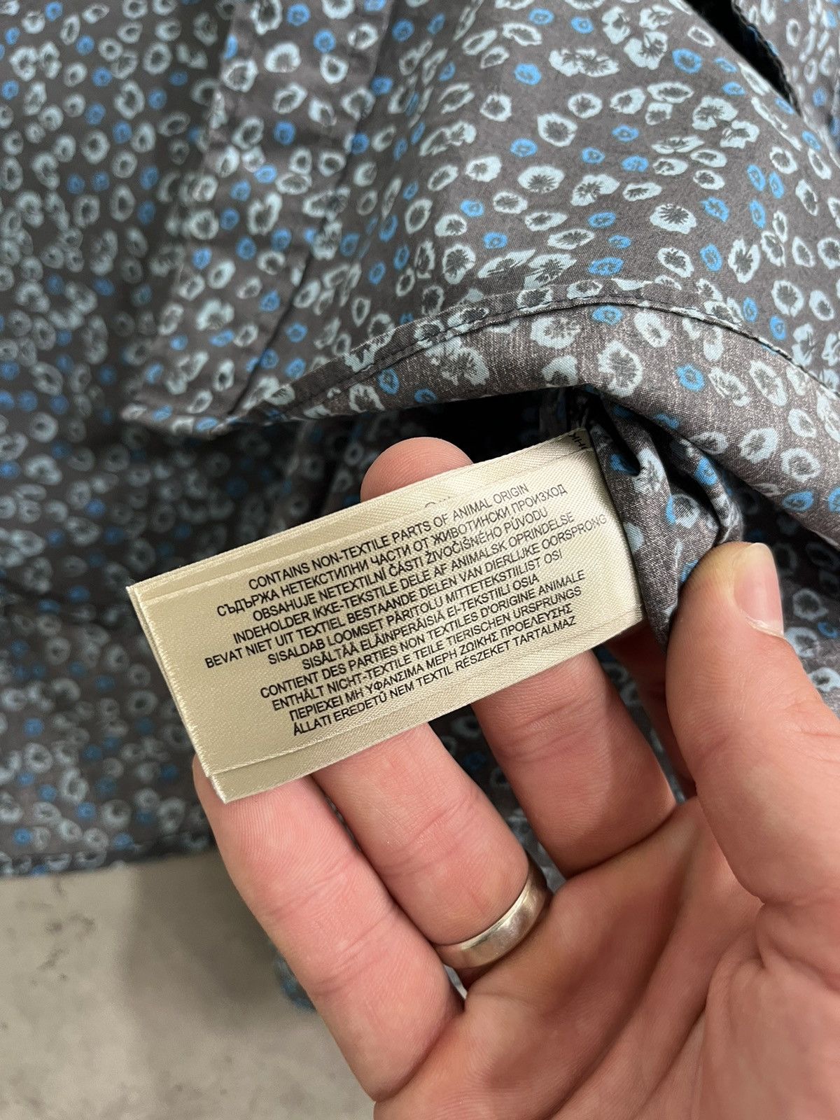 Burberry Burberry Brit made in Hong Kong flower printed shirt Size US S / EU 44-46 / 1 - 7 Thumbnail