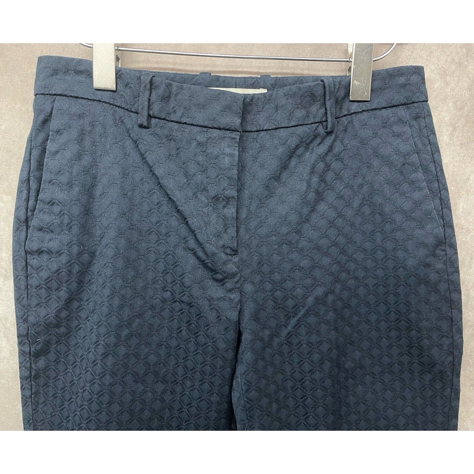 Gap Gap Chino Pants Women Size 2R Stretch Slim Crop Honeycomb Mo Size 26" / US 2 / IT 38 - 1 Thumbnail
