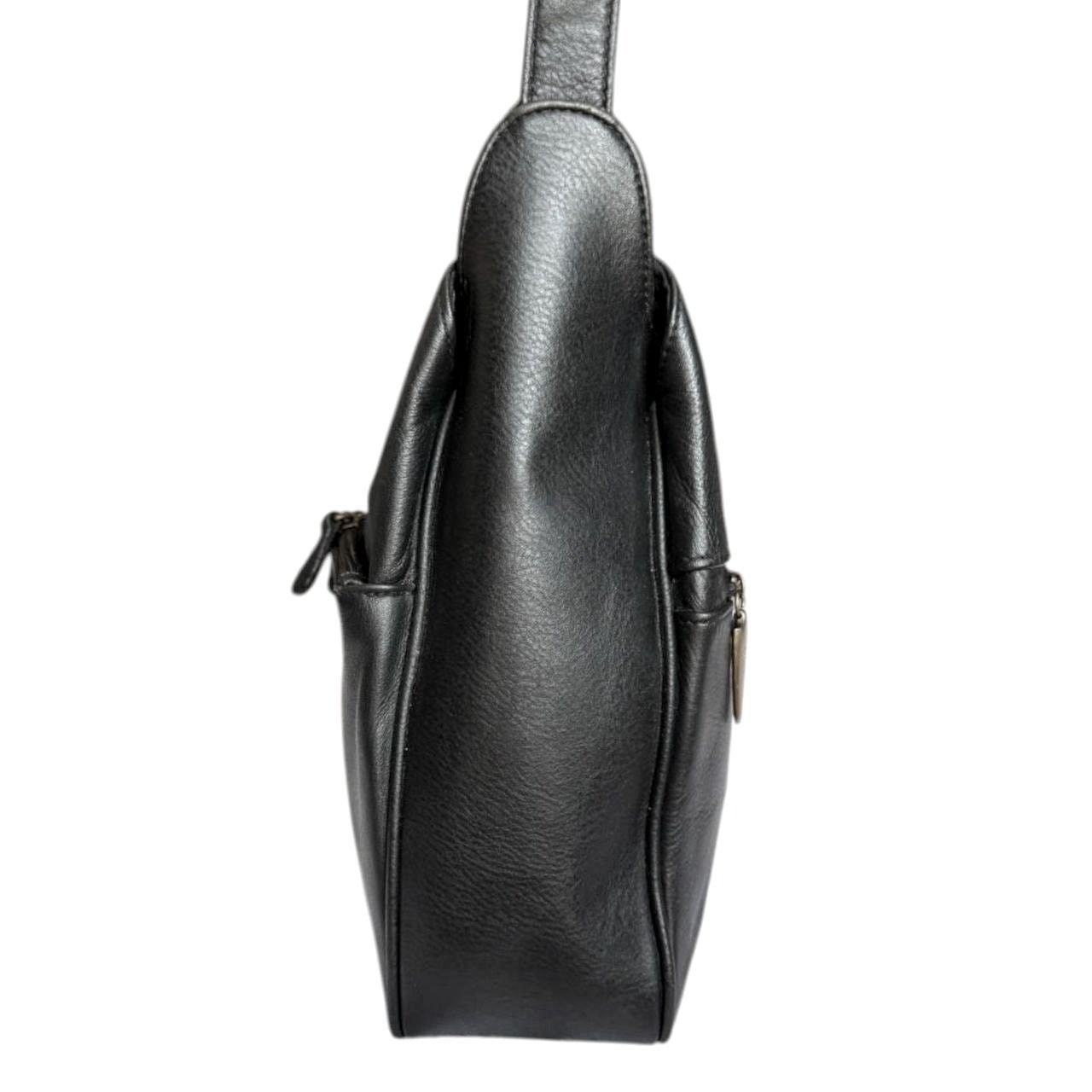 NBDN Nobrandedon Aurielle Black Leather Bag Tote Size ONE SIZE - 5 Thumbnail
