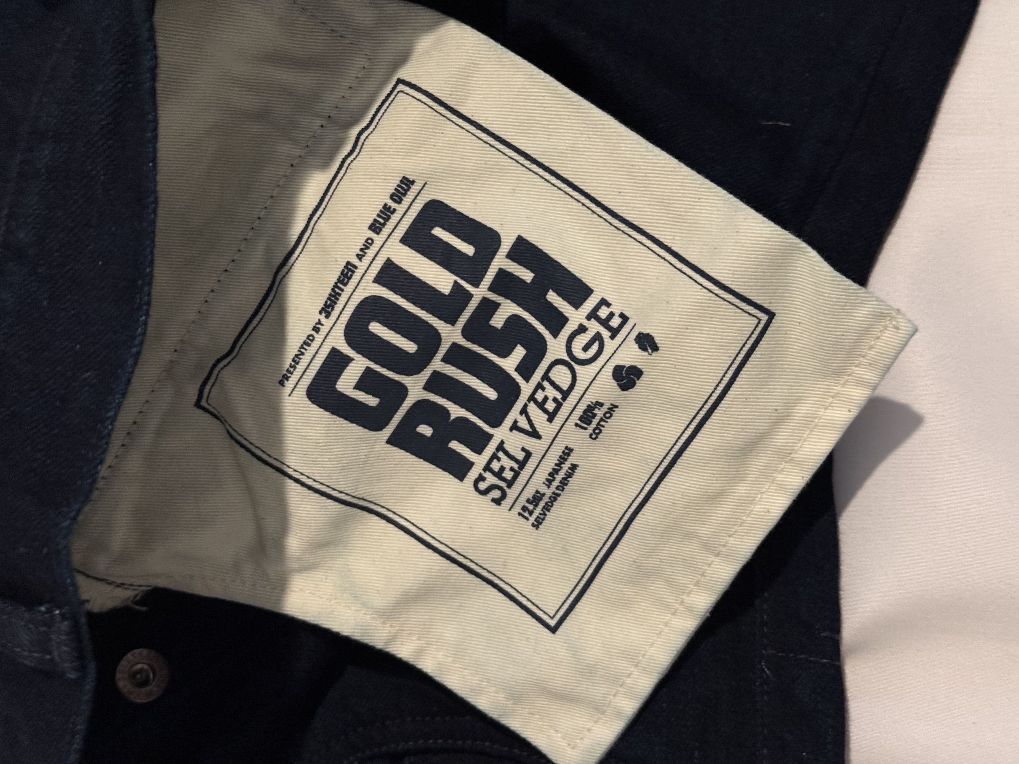 3sixteen × Blue Owl 3sixteen Blue Owl - Gold Rush Denim - 30 Size US 30 / EU 46 - 5 Thumbnail