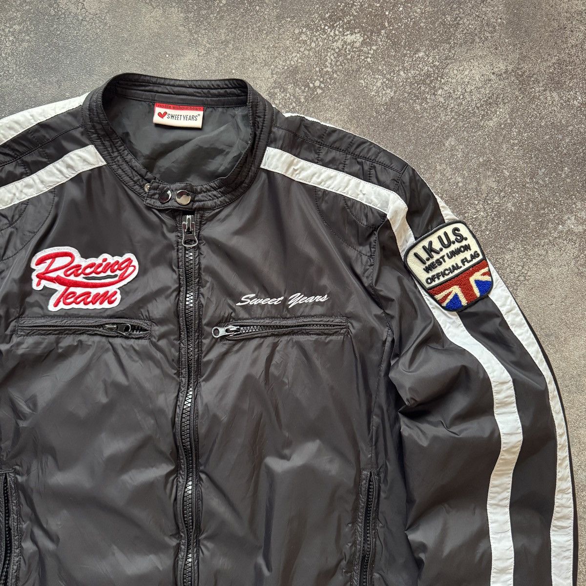 Hysteric Glamour Amazing Vintage Punk Rave Y2K Patched Racing Jacket Size US L / EU 52-54 / 3 - 6 Thumbnail