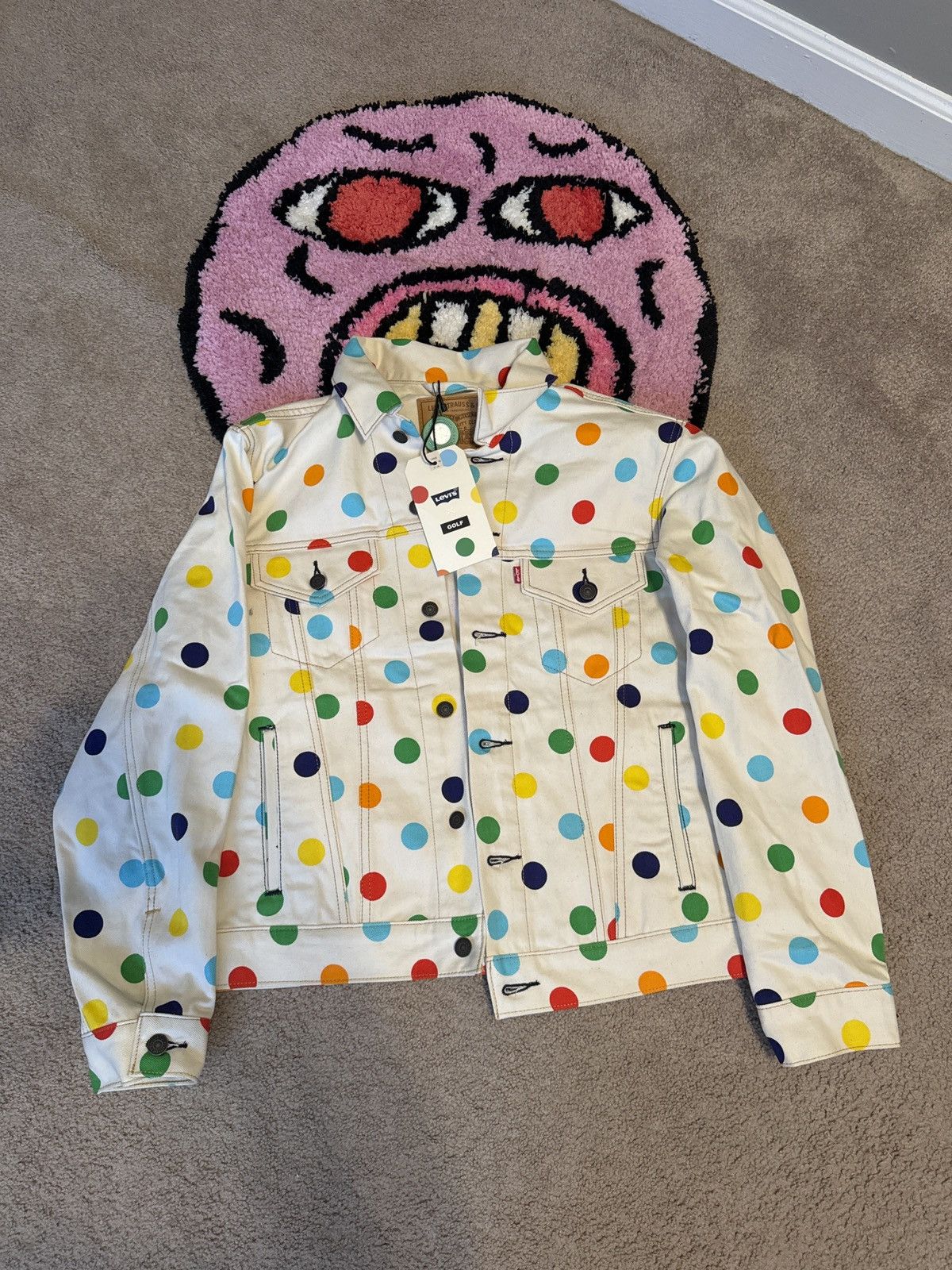Golf Wang Golf wang x Levi denim jacket Size US M / EU 48-50 / 2 - 1 Thumbnail