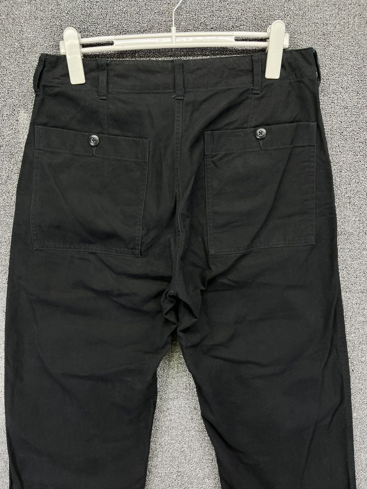 GU Gu Beigi Black Bush Pants Size US 34 / EU 50 - 5 Thumbnail