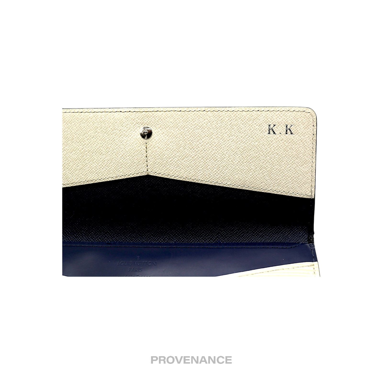 Louis Vuitton 🔴 Louis Vuitton Long Wallet - White Blue Epi Patchwork Size ONE SIZE - 9 Thumbnail