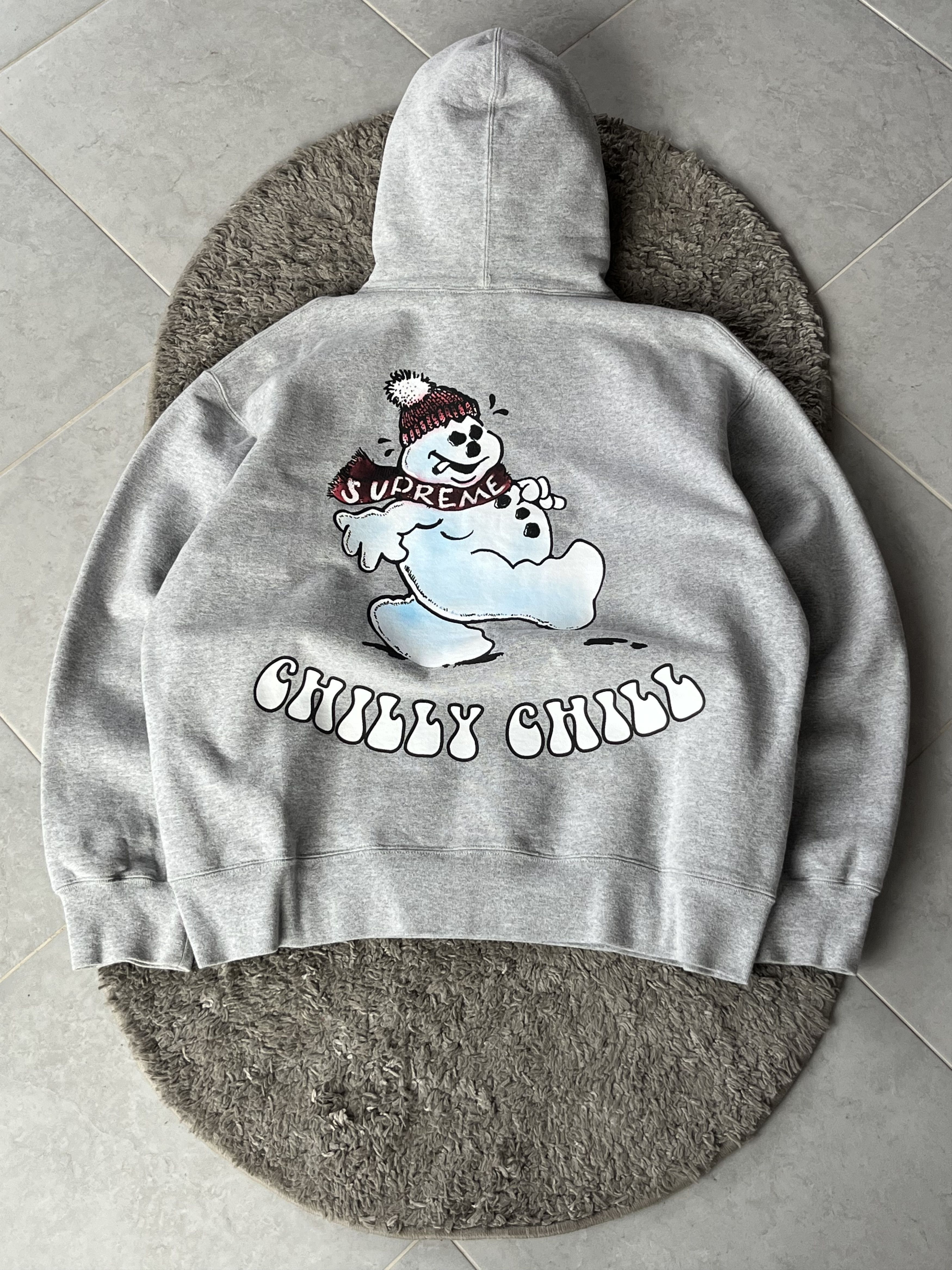 Supreme Luxury Hoodies Supreme FW21"CHILLY CHILL" Snowman Streetwear Size US L / EU 52-54 / 3 - 1 Thumbnail
