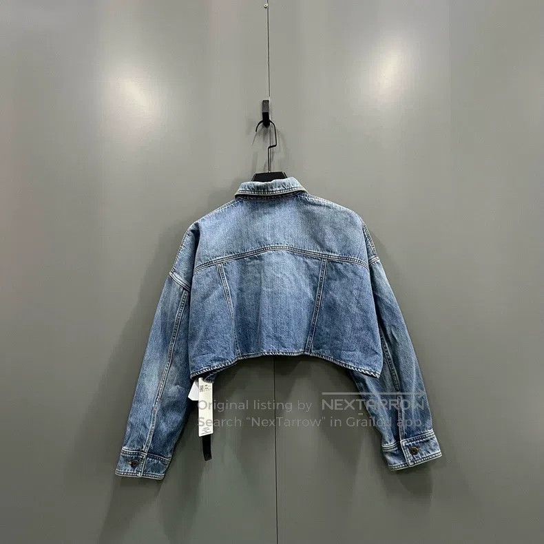 Valentino Valentino Metal V denim short coat Size M / US 6-8 / IT 42-44 - 2 Thumbnail