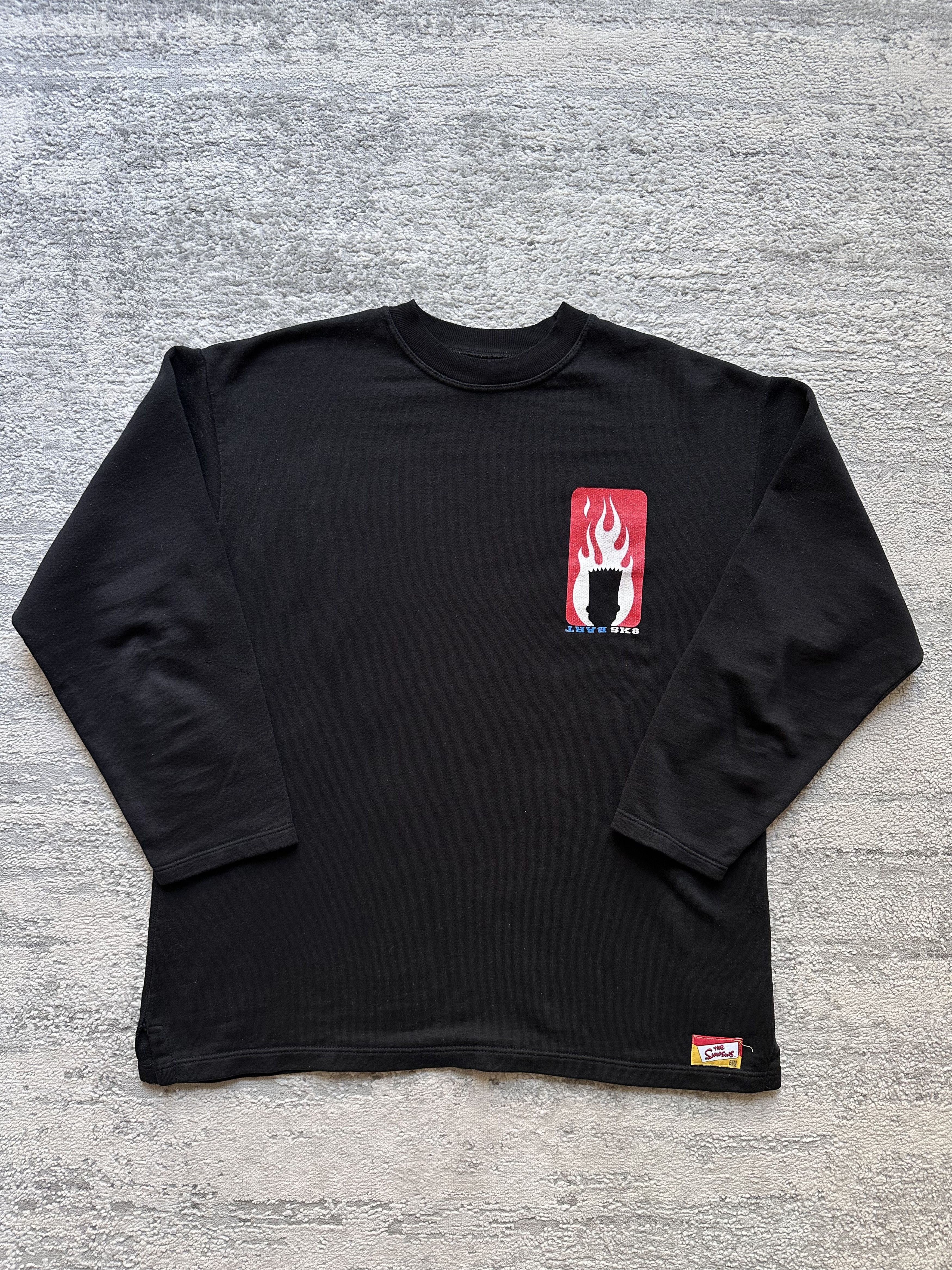 The Simpsons The Simpsons vintage Bart SK8 movie sweatshirt Size US XL / EU 56 / 4 - 2 Thumbnail