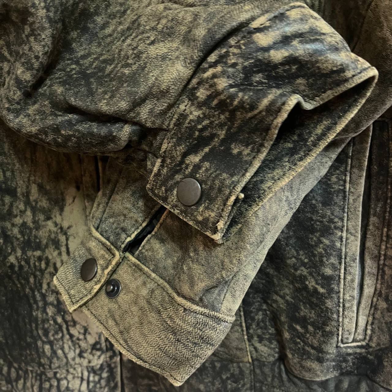Genuine Leather × Vintage Vintage Skin Things Genuine Leather Jacket Size US L / EU 52-54 / 3 - 6 Thumbnail