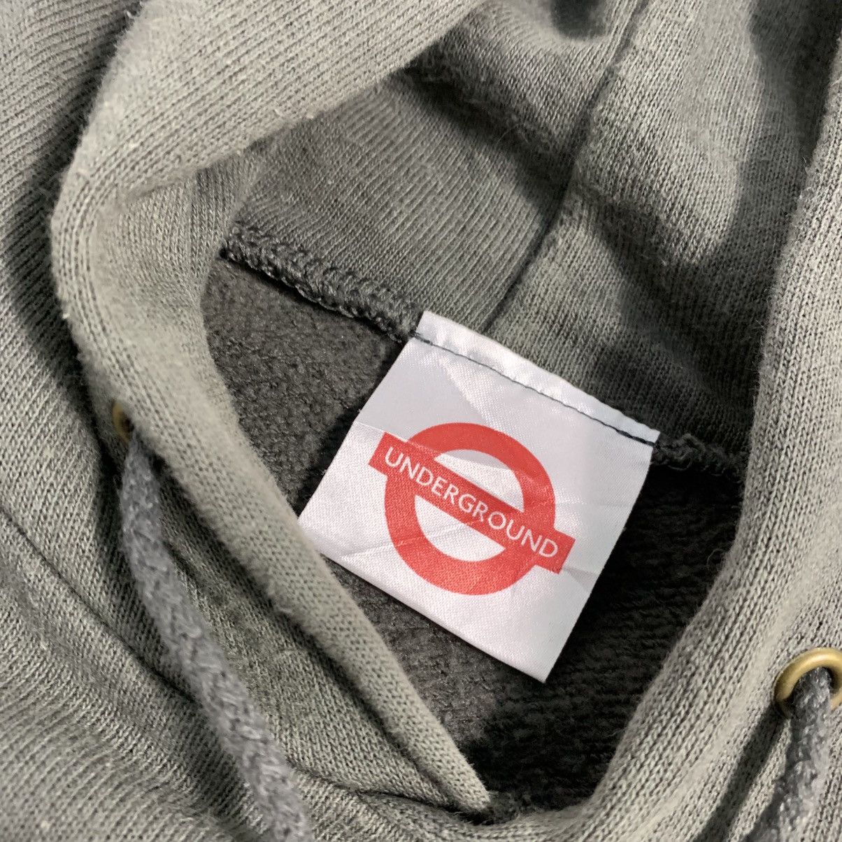 Vintage Vintage 🚀 90s London Underground Sign Logo Hoodie Size US M / EU 48-50 / 2 - 5 Thumbnail