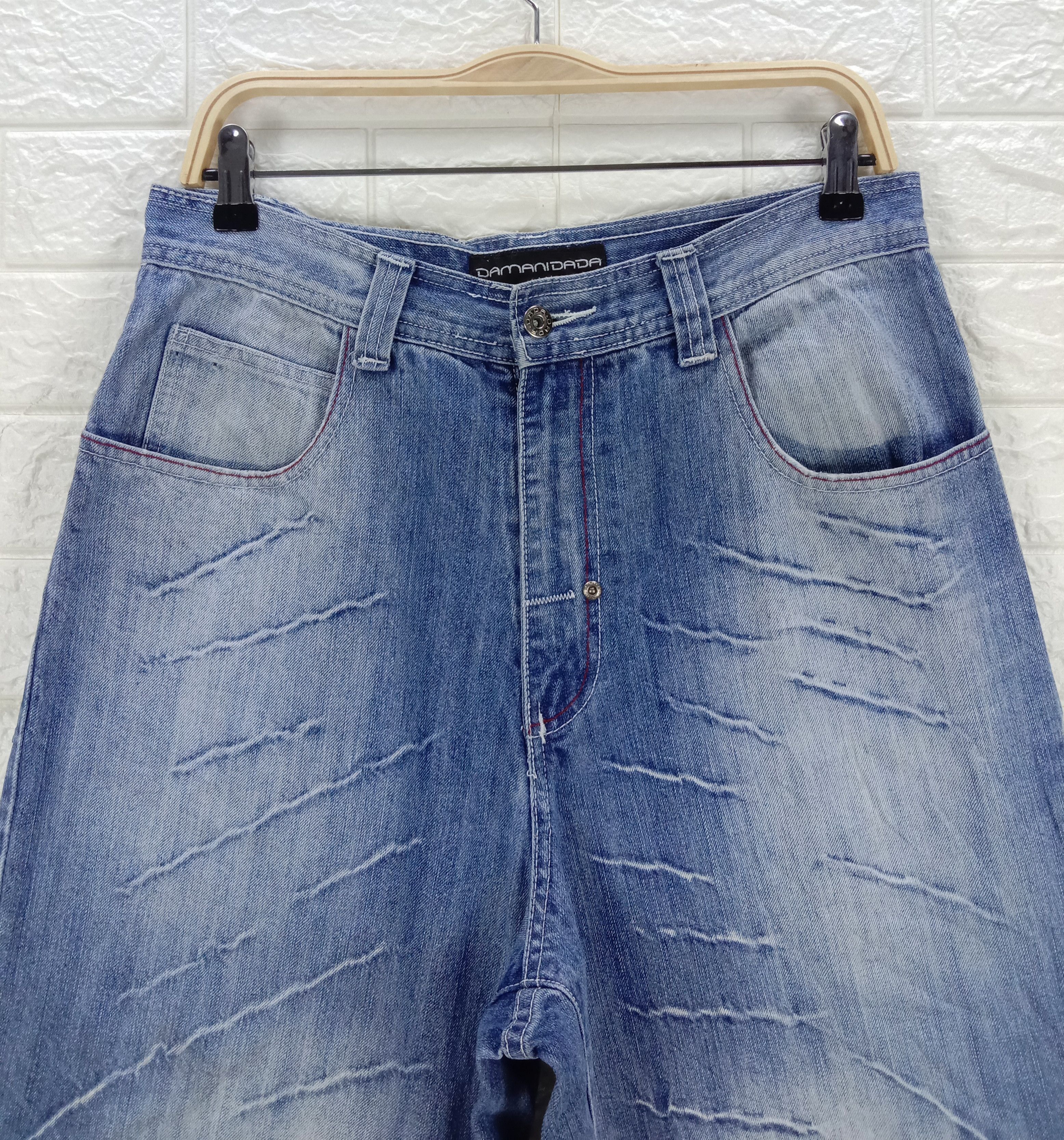 Damani Dada Vintage Damani Dada Wide Baggy Jeans Size US 32 / EU 48 - 2 Thumbnail