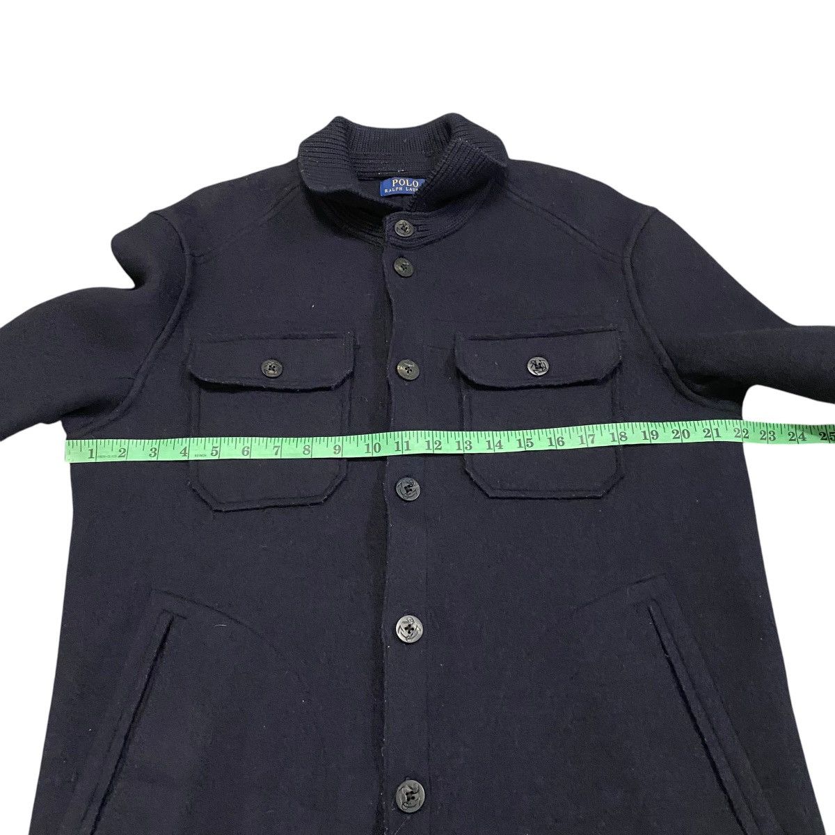 Polo Ralph Lauren × RRL Ralph Lauren Polo Ralph Lauren Wool Jacket Button L Size Navy Blue Colour Size US L / EU 52-54 / 3 - 12 Thumbnail