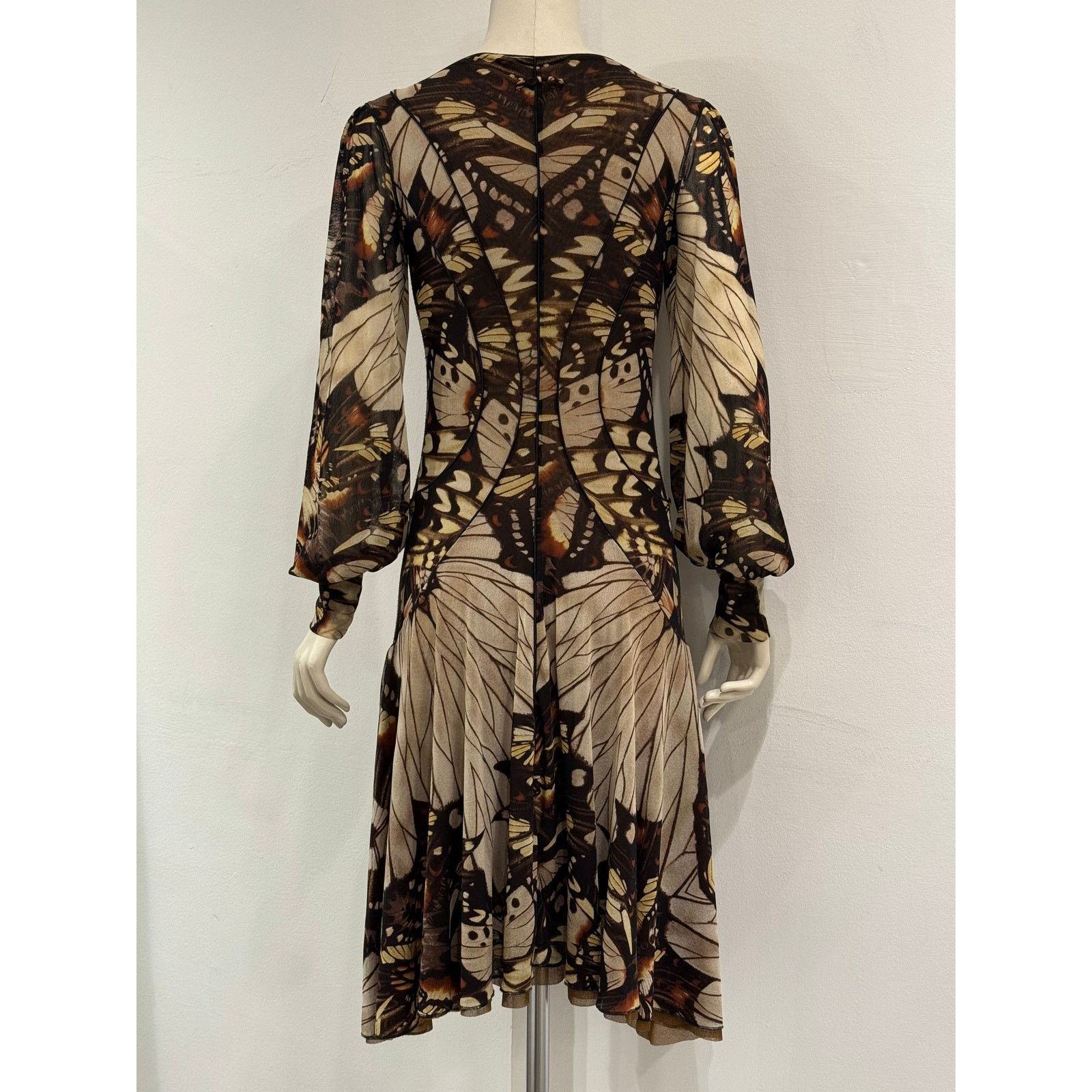 Jean Paul Gaultier S/S2003 Jean Paul Gaultier butterfly midi dress Size M / US 6-8 / IT 42-44 - 3 Thumbnail