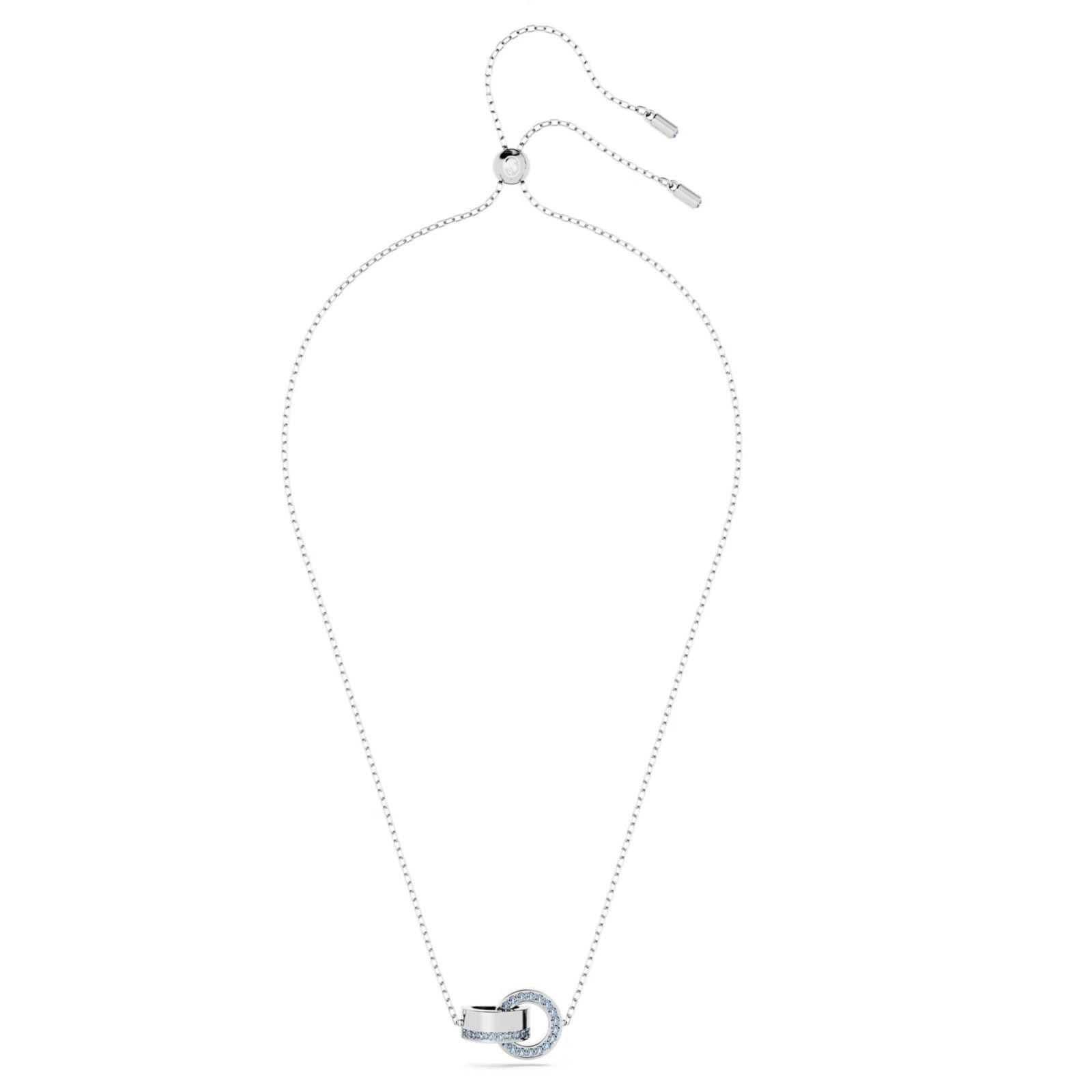 Swarovski Swarovski Hollow Interlocking loop Adjustable Necklace Size ONE SIZE - 3 Thumbnail