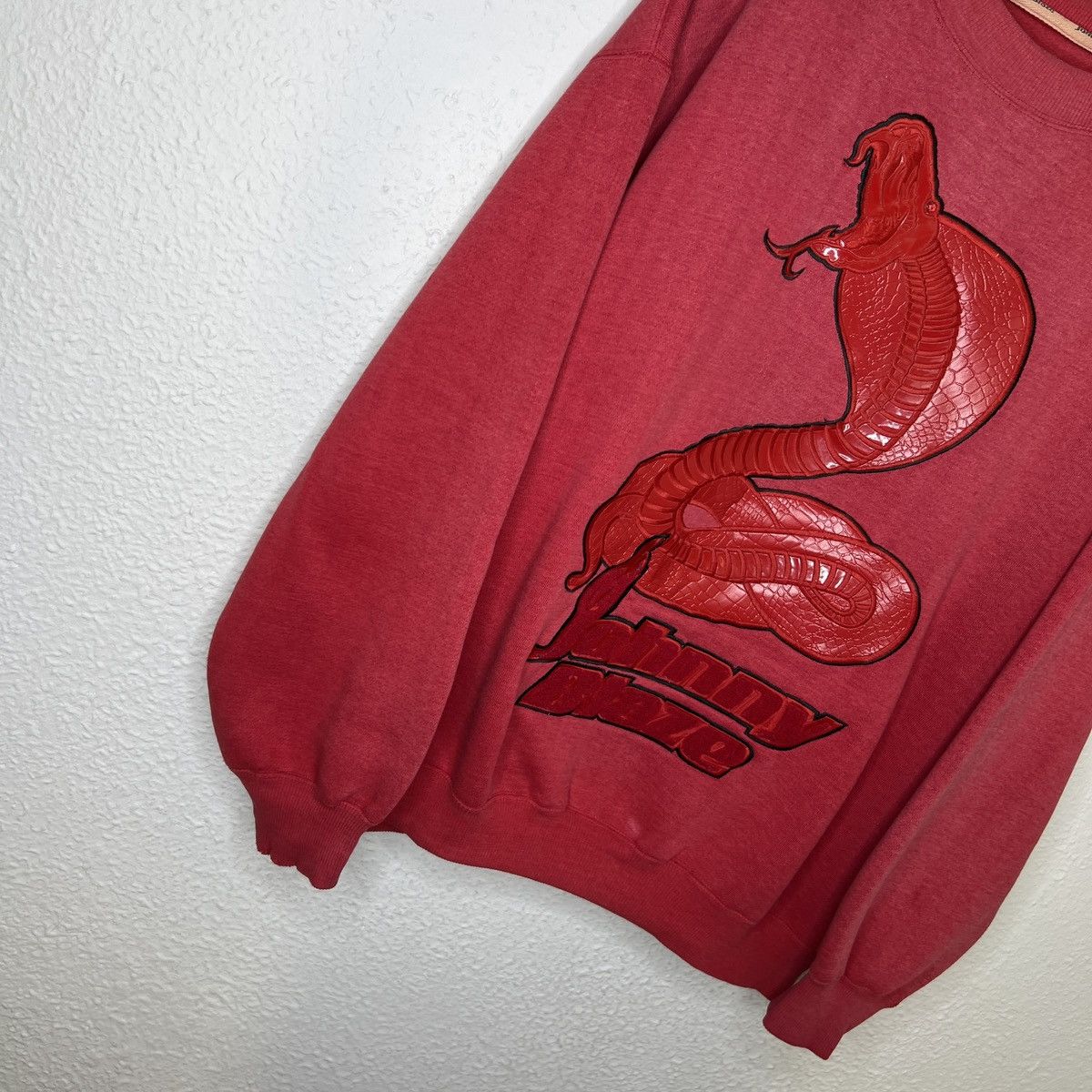 Vintage Johnny Blaze Big Logo Snake Wu Tang Vintage Boxy Sweatshirt Size US XL / EU 56 / 4 - 3 Thumbnail