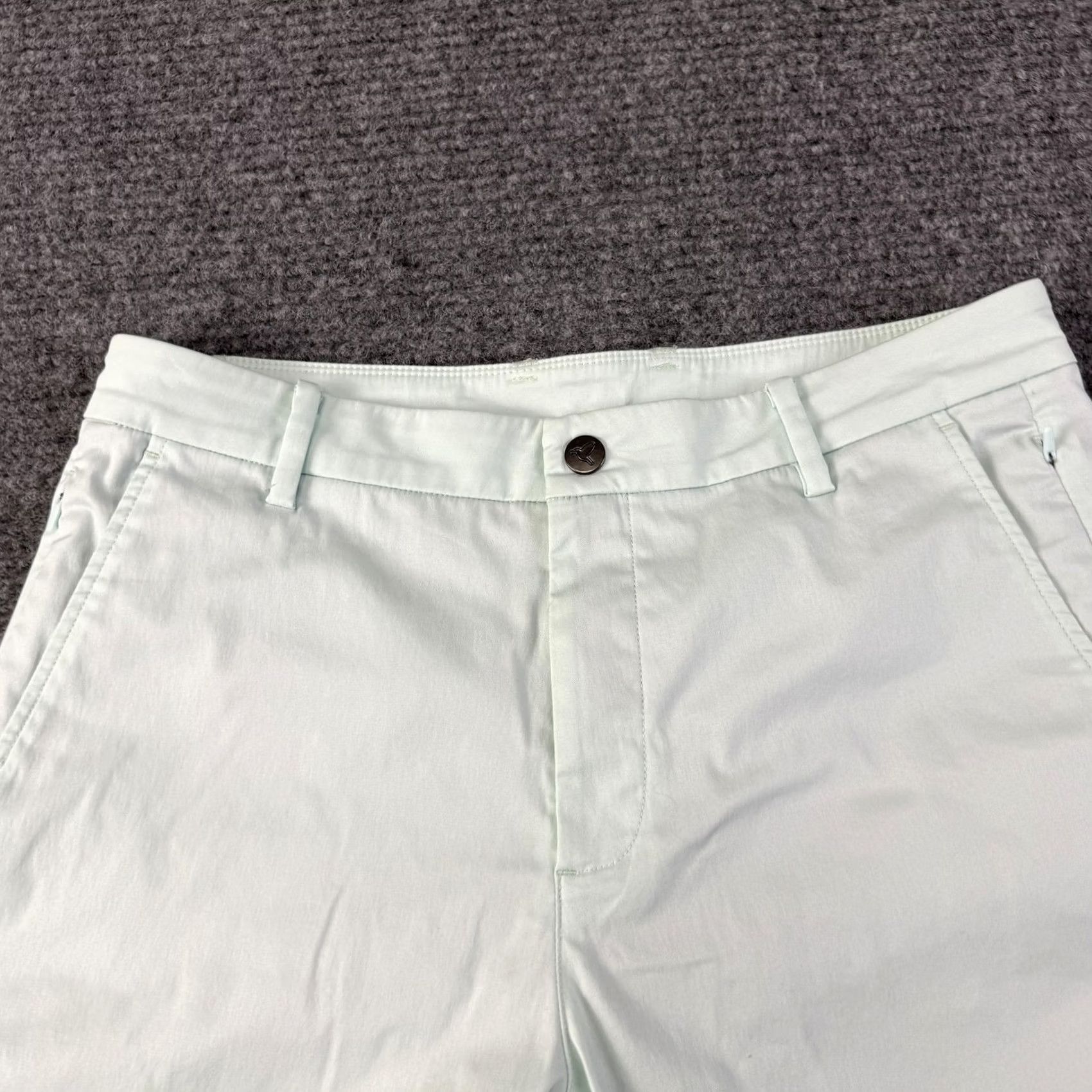 Vintage Birddogs Pants Mens 32x32 Blue Green Lined Stretch Chino Built In Liner Golf Size US 32 / EU 48 - 6 Thumbnail