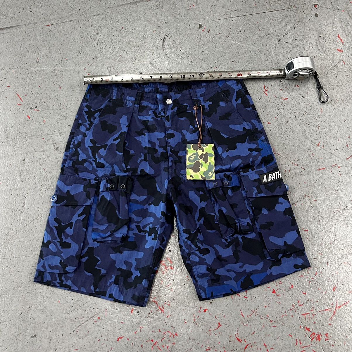 Bape Bape Sand Camo Blue Cargo Shorts Size Medium NEW Size US 33 - 10 Thumbnail