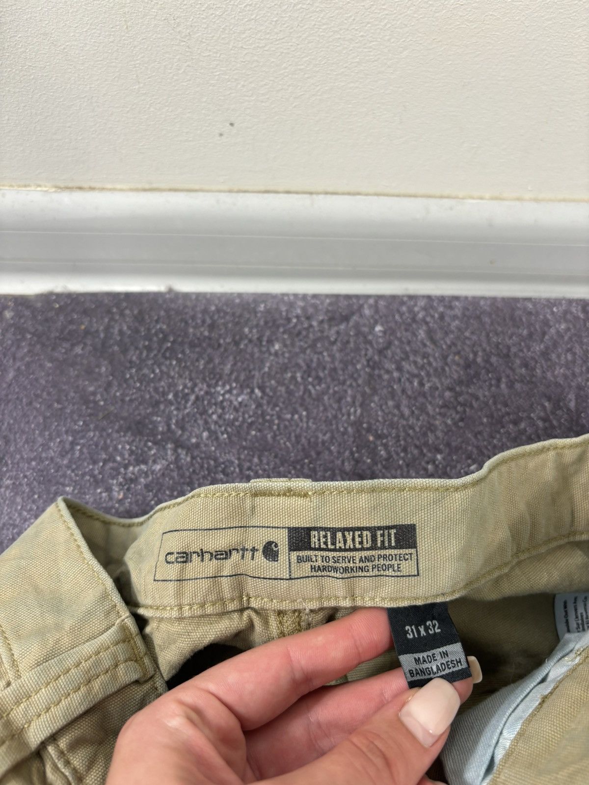 Carhartt Vintage Carhartt USA Workwear Hype Carpenter Pants Size US 31 - 14 Thumbnail