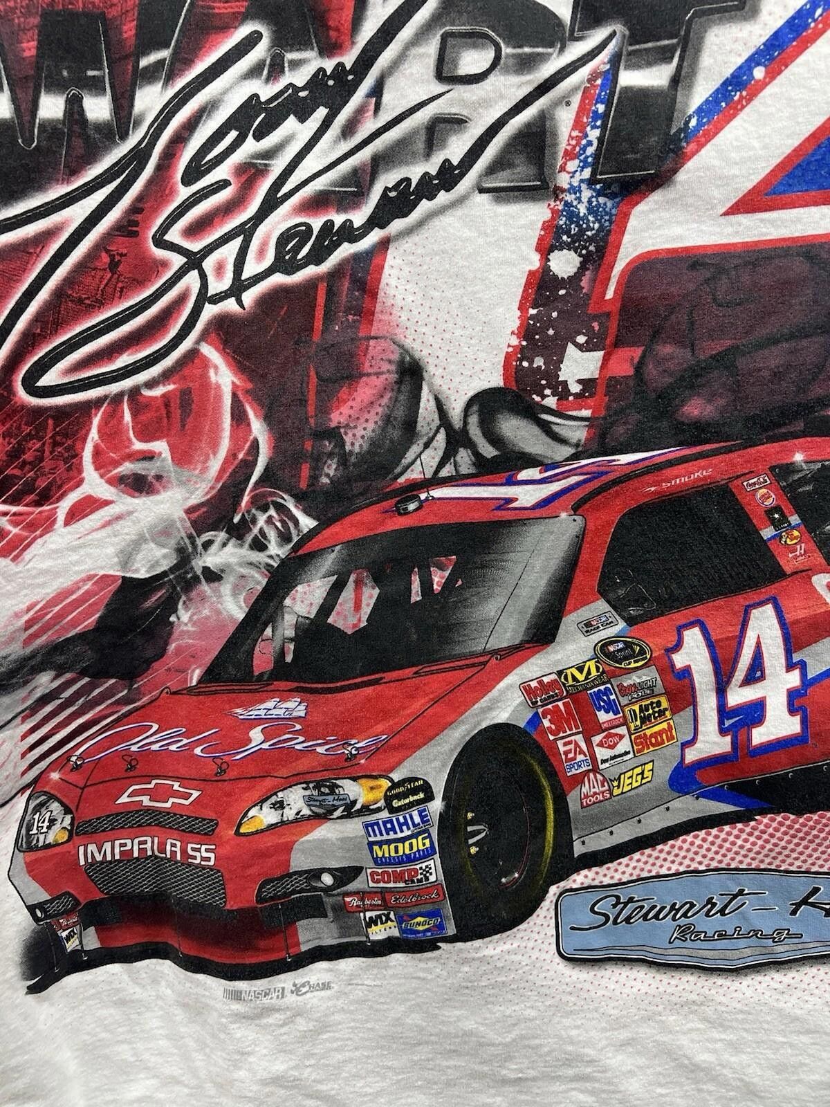 Chase Authentics Vintage Tony Stewart All Over Print NASCAR T Shirt 2XL, #TG Size US XXL / EU 58 / 5 - 7 Thumbnail