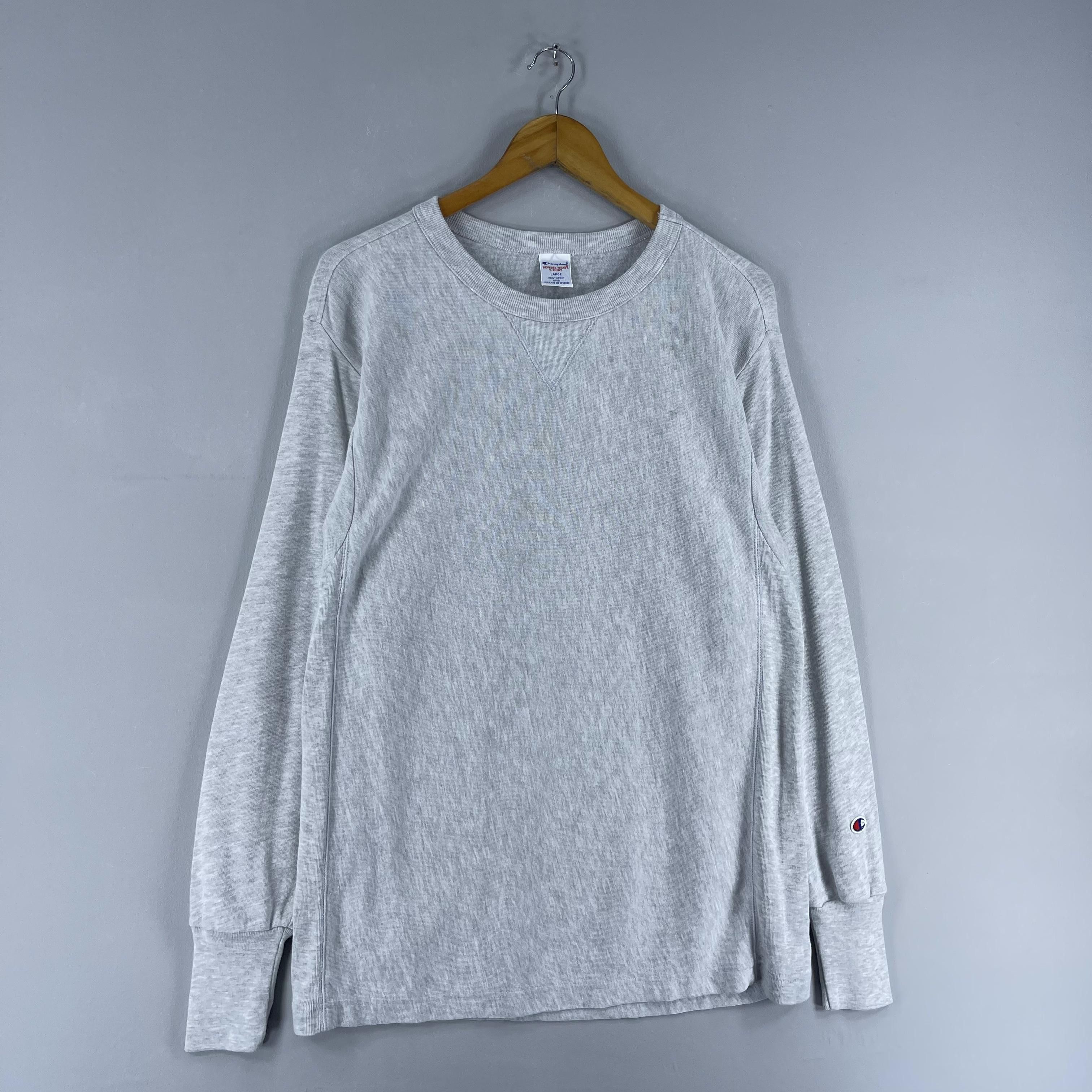 Champion Vintage CHAMPION Reverse Weave Long Sleeves Tshirt Size US M / EU 48-50 / 2 - 3 Thumbnail