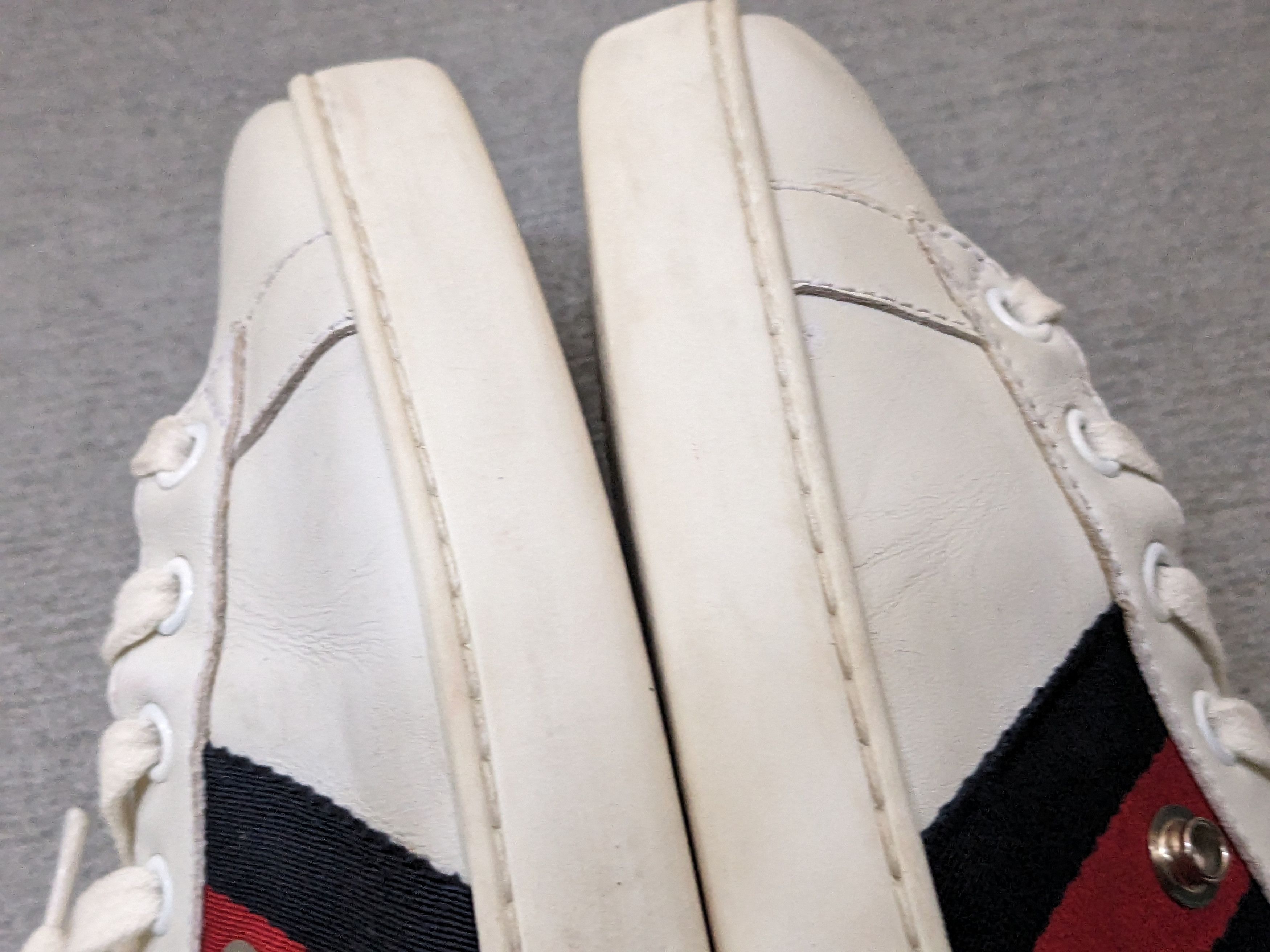 Gucci Gucci Ace Sneakers Size 9 White Leather High Tops Size US 9 / EU 42 - 7 Thumbnail