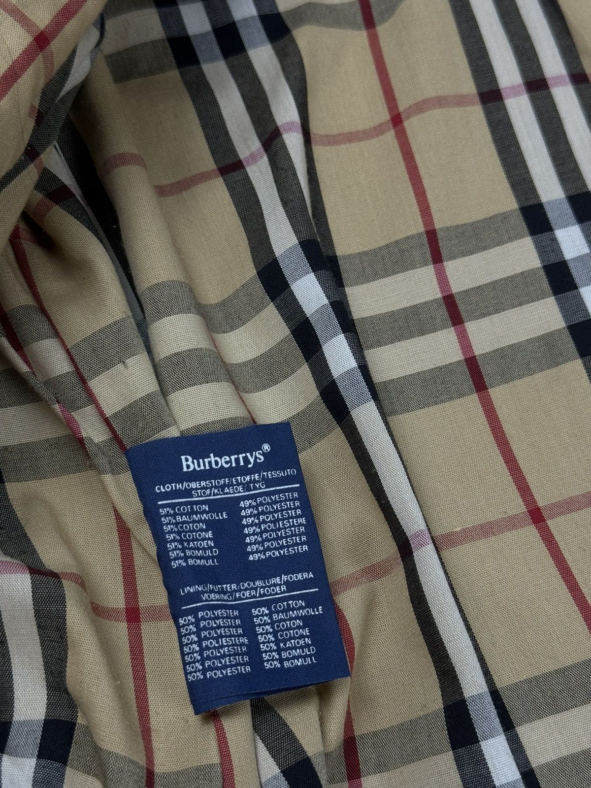 Burberry × Vintage Vintage trench coat Burberry original luxury streetwear item Size M / US 6-8 / IT 42-44 - 5 Thumbnail