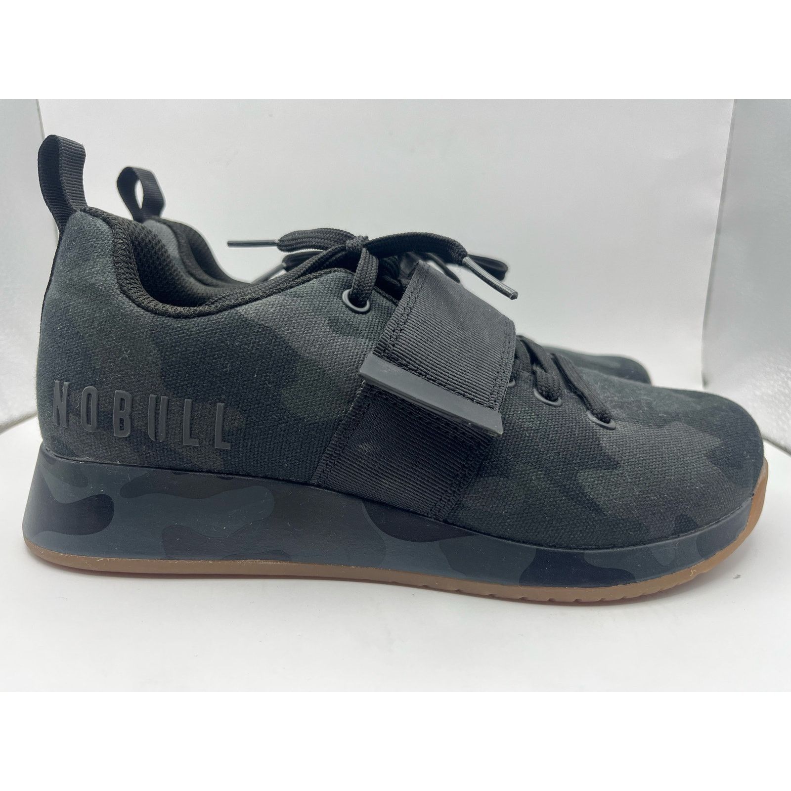 Unknown London Nobull Unisex Lifter Black Camo Casual Shoes Sneakers S USED Size US 7.5 / IT 37.5 - 2 Thumbnail
