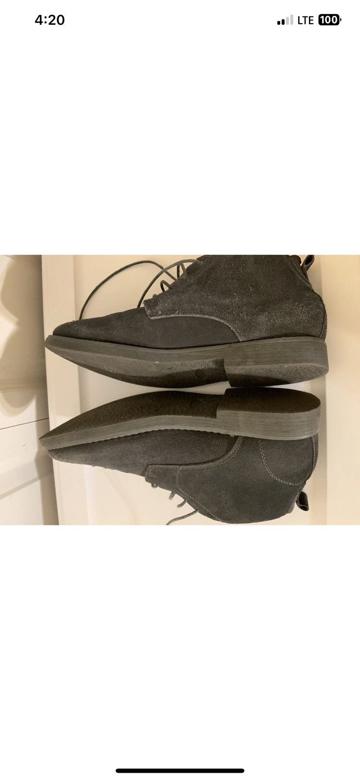 Other Bruno Marc mens sz 10.5 gray chukka boots Size US 10.5 / EU 43-44 - 8 Thumbnail