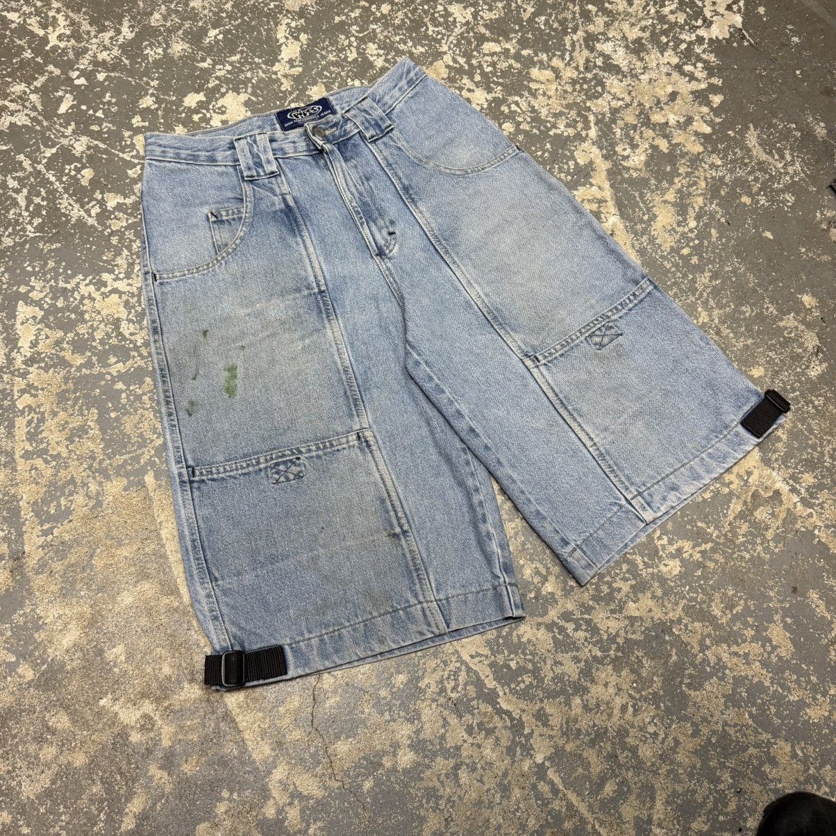 Lee Vintage Lee Pipe BMX Huge Pocket Y2K Baggy Cargo Shorts Jort Size US 28 / EU 44 - 10 Thumbnail