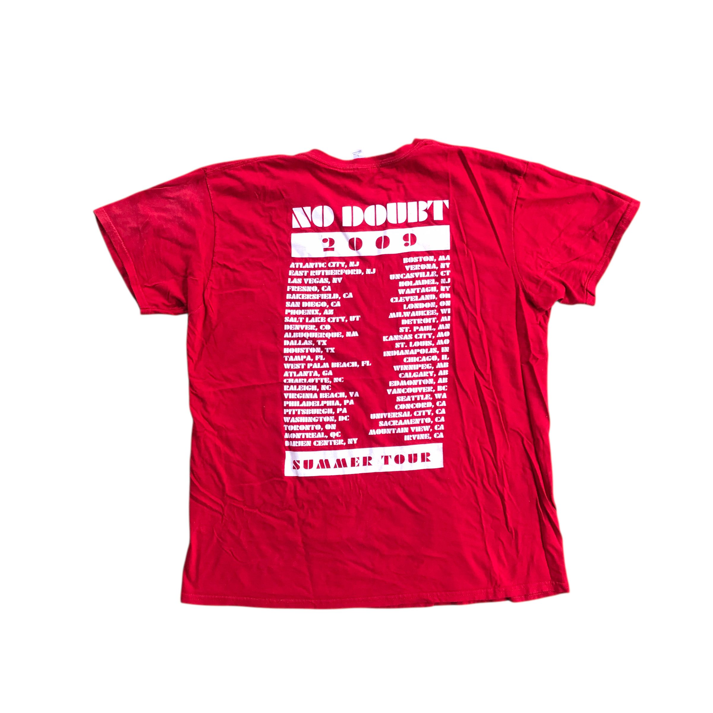 Band Tees No Doubt Tour Rock Band Tees - Medium Size Size US M / EU 48-50 / 2 - 3 Thumbnail