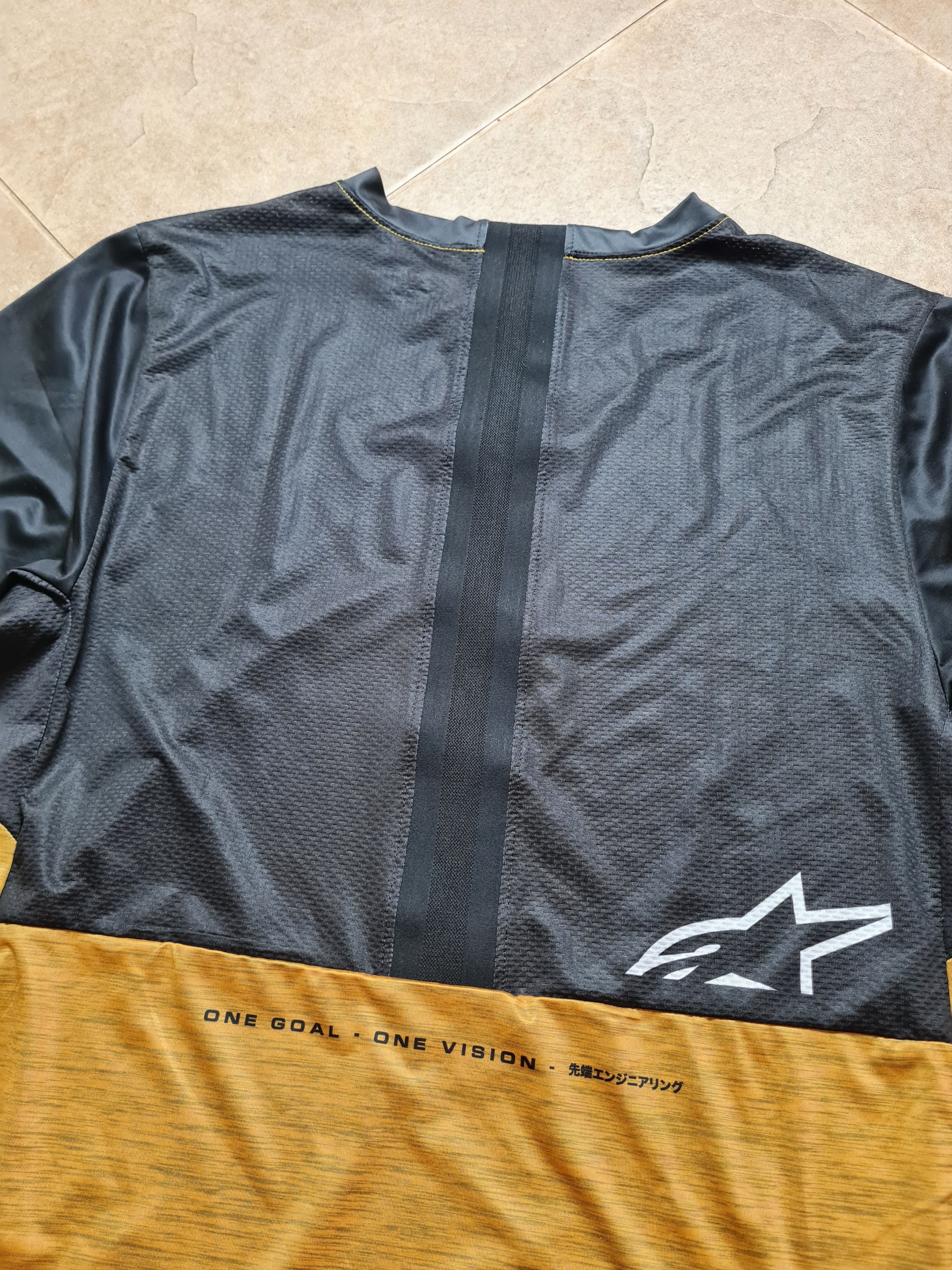Alpinestars Alpinestars Drop 6.0 V2 Short Sleeve Jersey Tangerine-Black Size US M / EU 48-50 / 2 - 11 Thumbnail